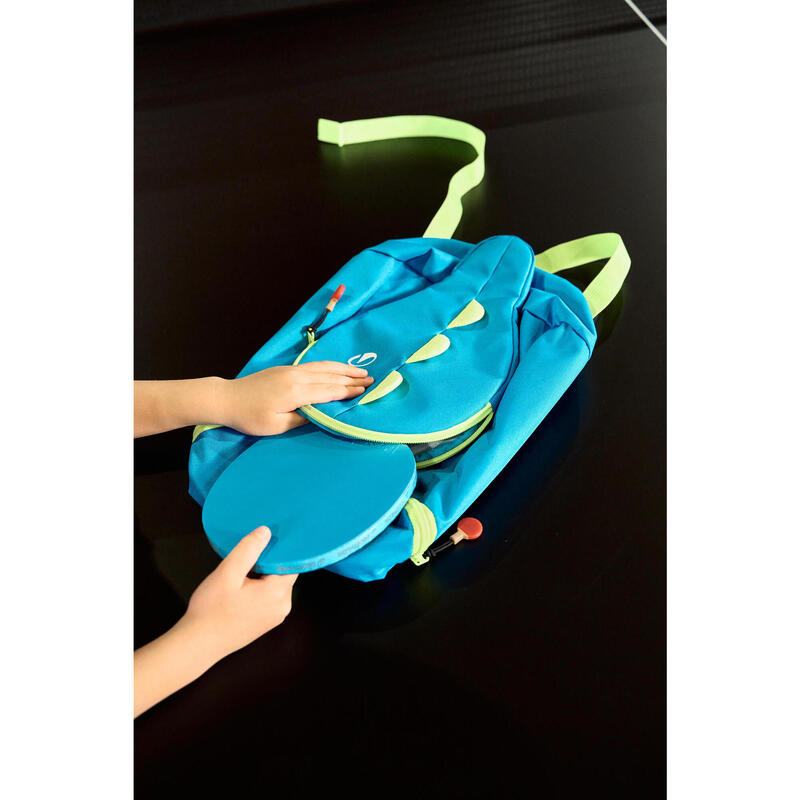 Çocuk Masa Tenisi Sırt Çantası - Raket Kılıfı Dâhil - 10 L - Mavi