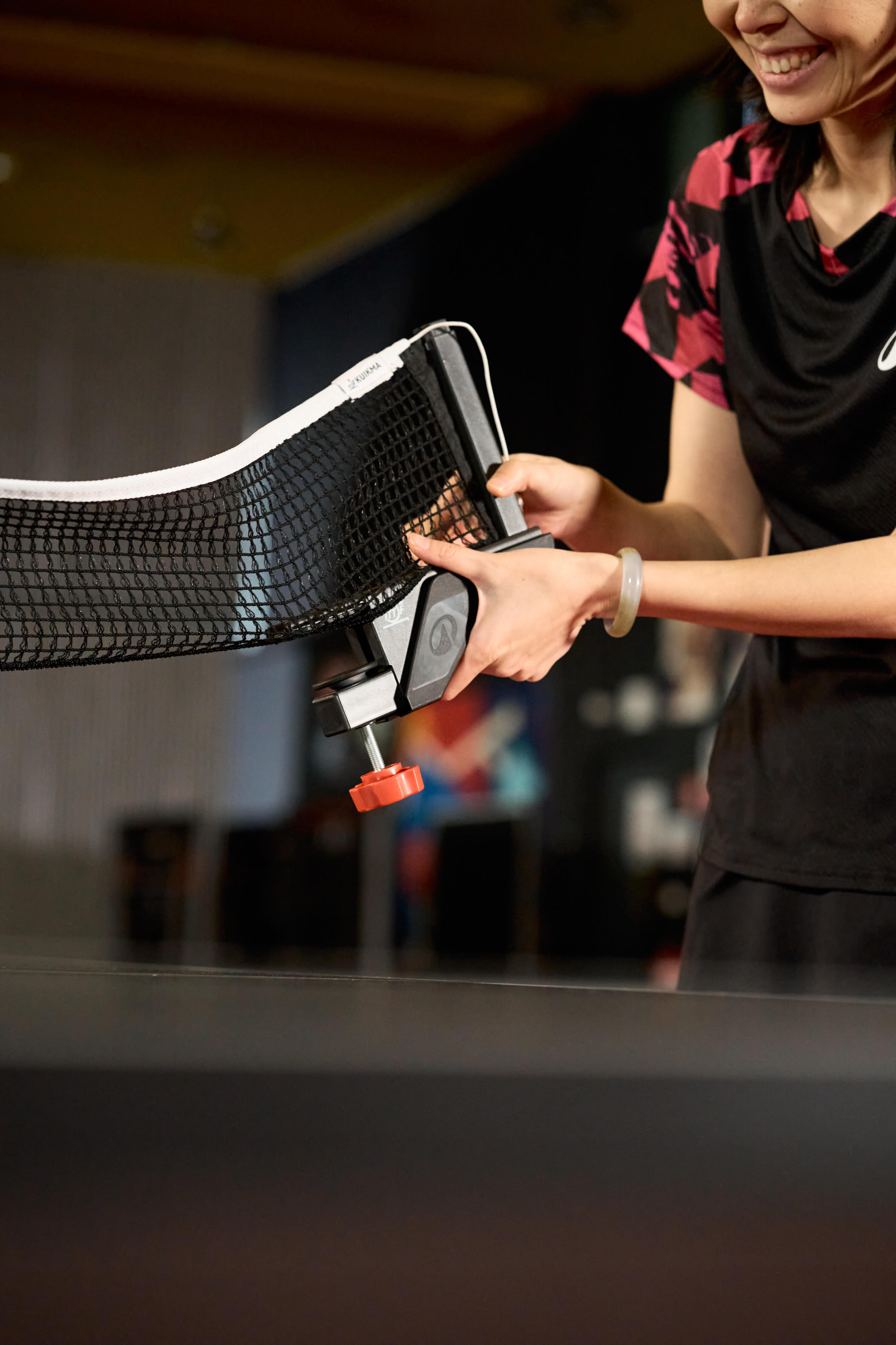 Postes e Rede para mesa de Ping Pong TTPN 990 Pro ITTF 8/12