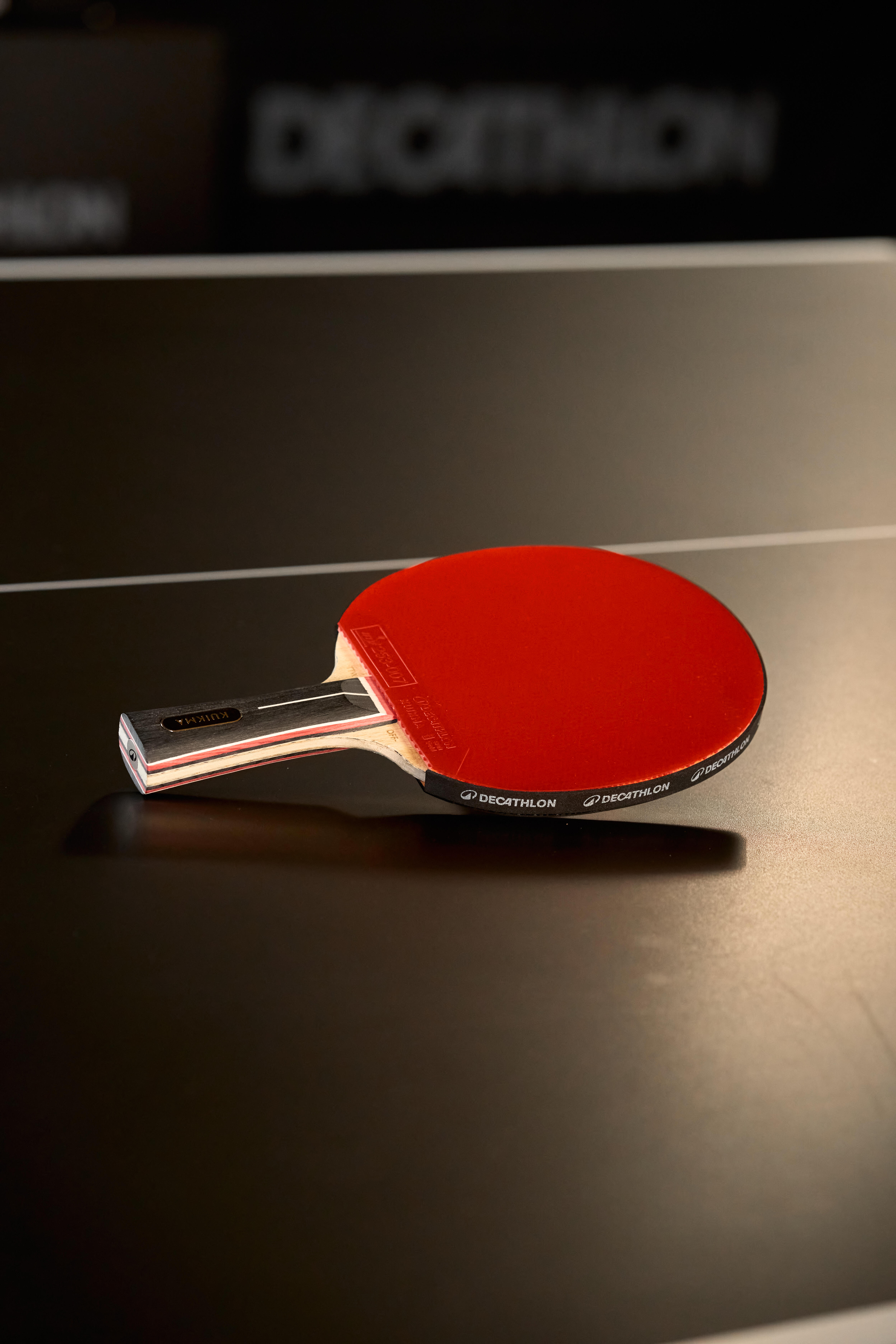 Table Tennis Paddle Carbon 7* - TTR 930 ITTF Club - KUIKMA