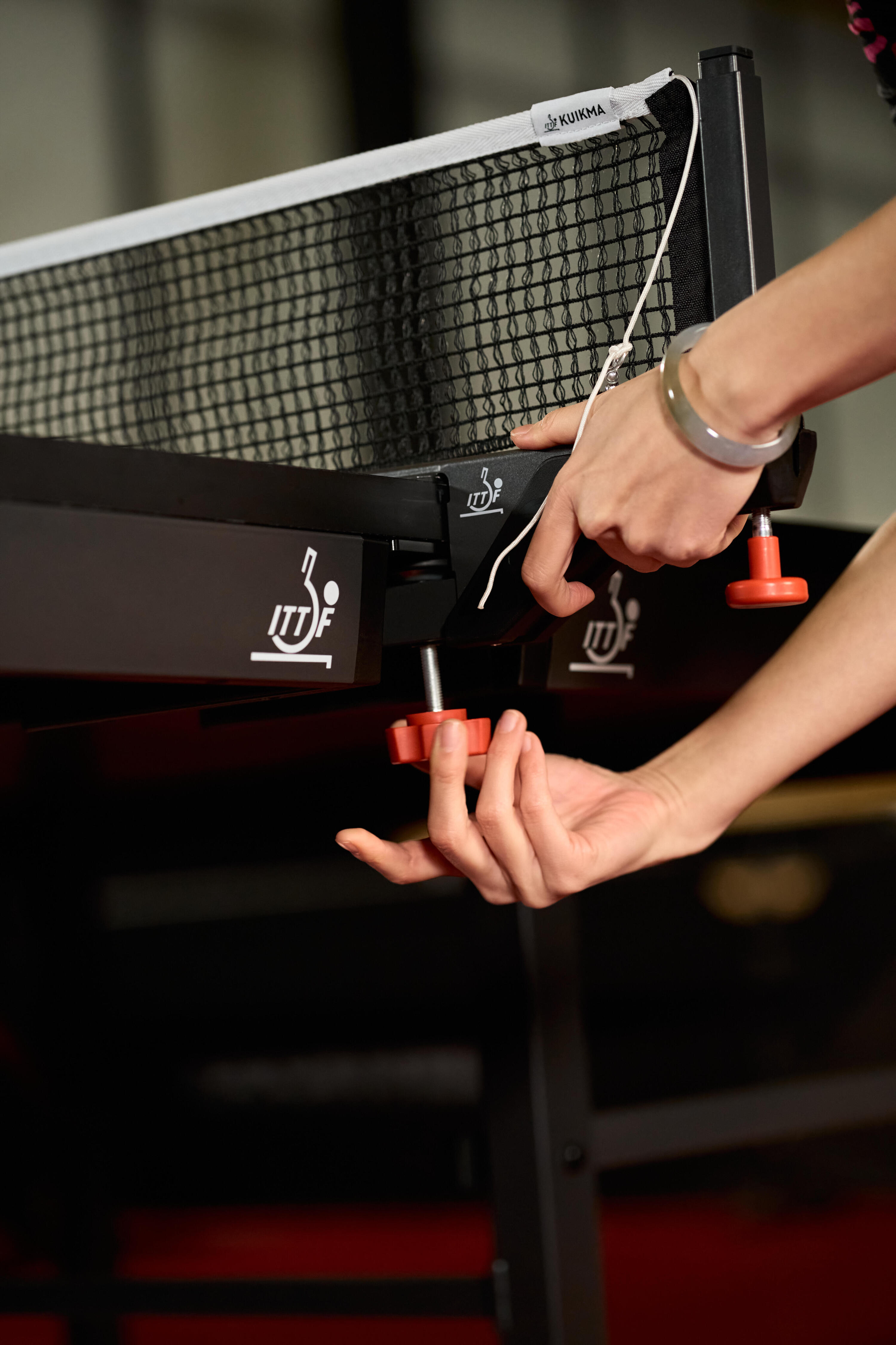 Postes e Rede para mesa de Ping Pong TTPN 990 Pro ITTF 11/12