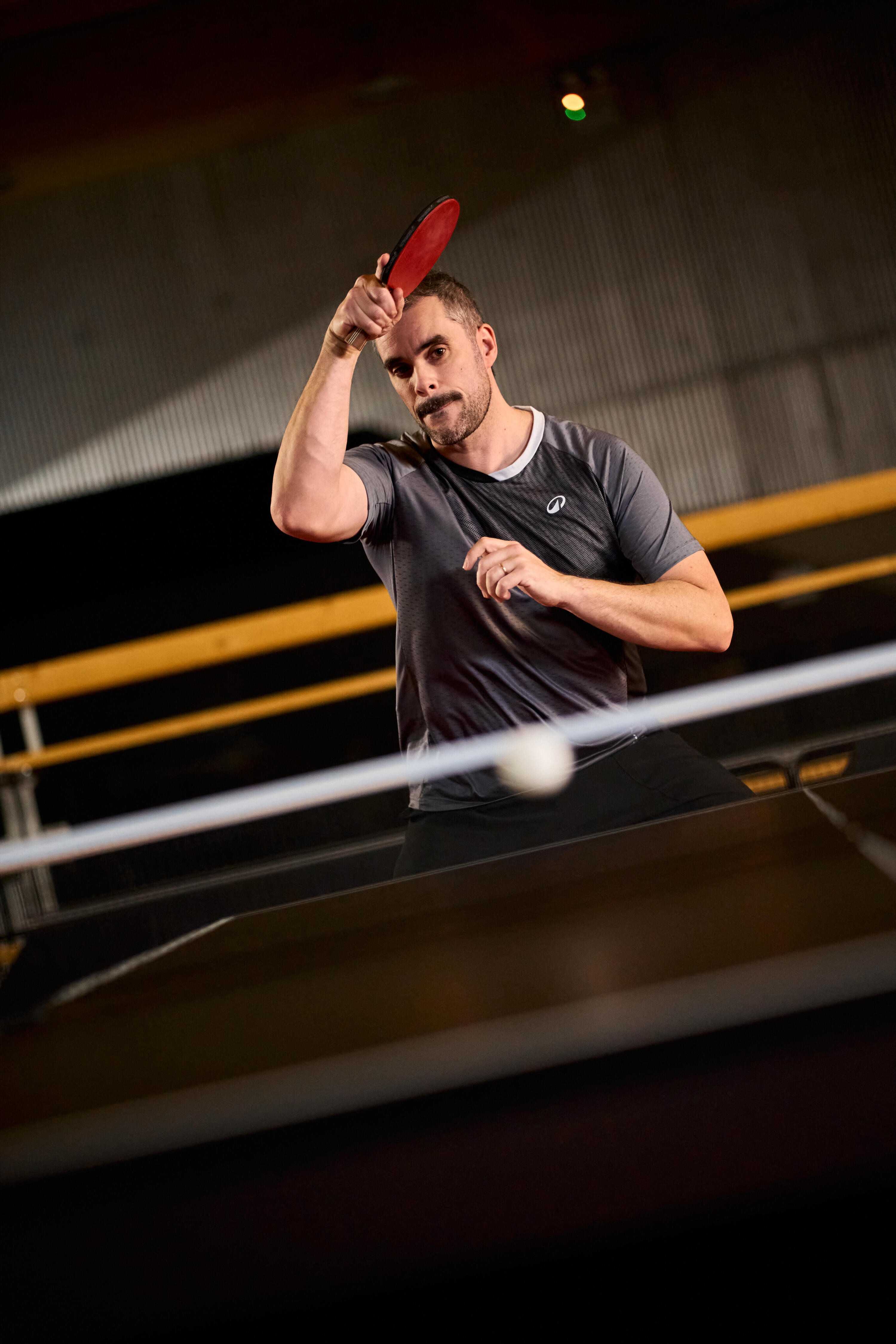 Raquette de tennis de table TTR 990 Pro spin 9* ITTF club haut niveau 9/13