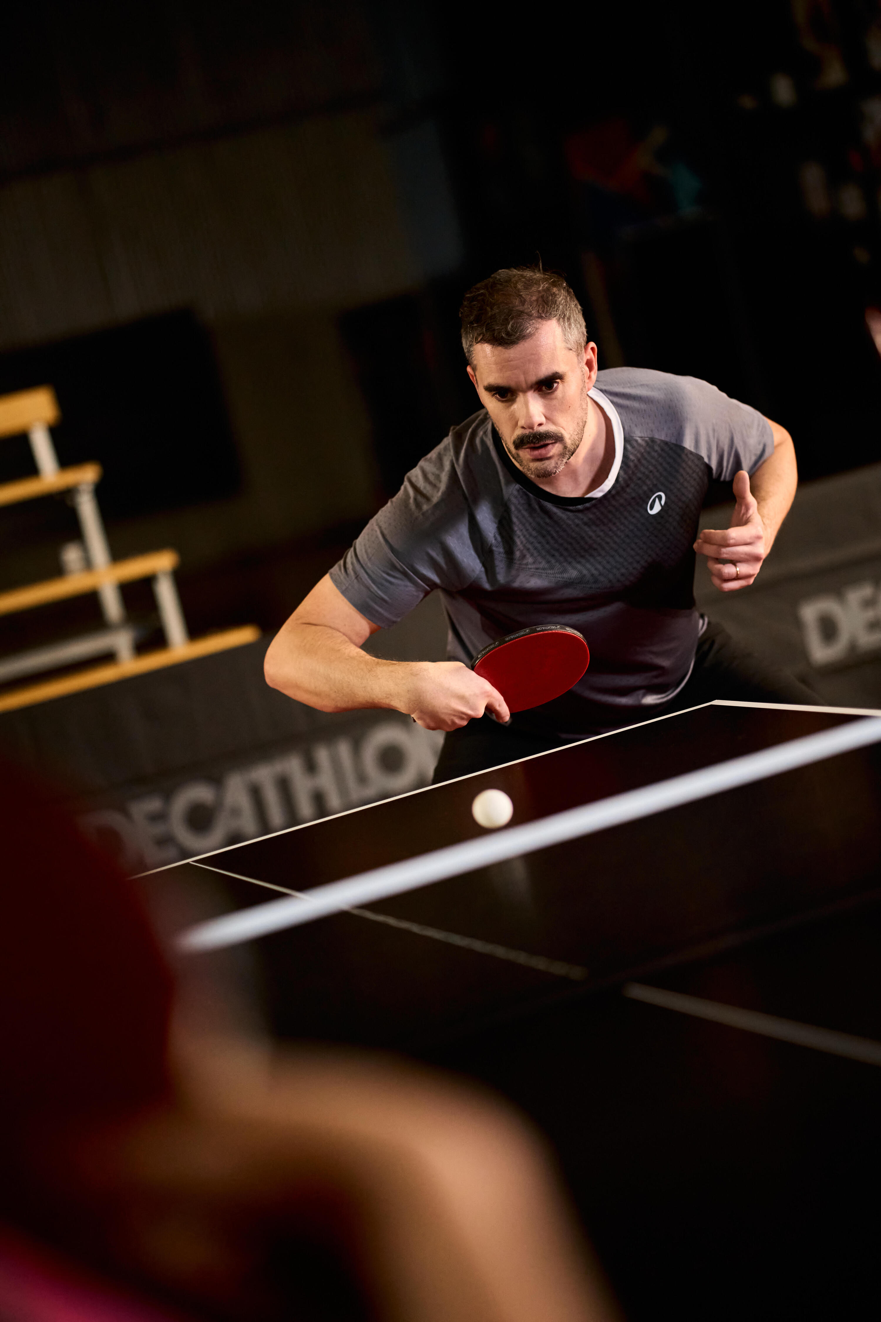 Raquette de tennis de table TTR 990 Pro spin 9* ITTF club haut niveau 10/13