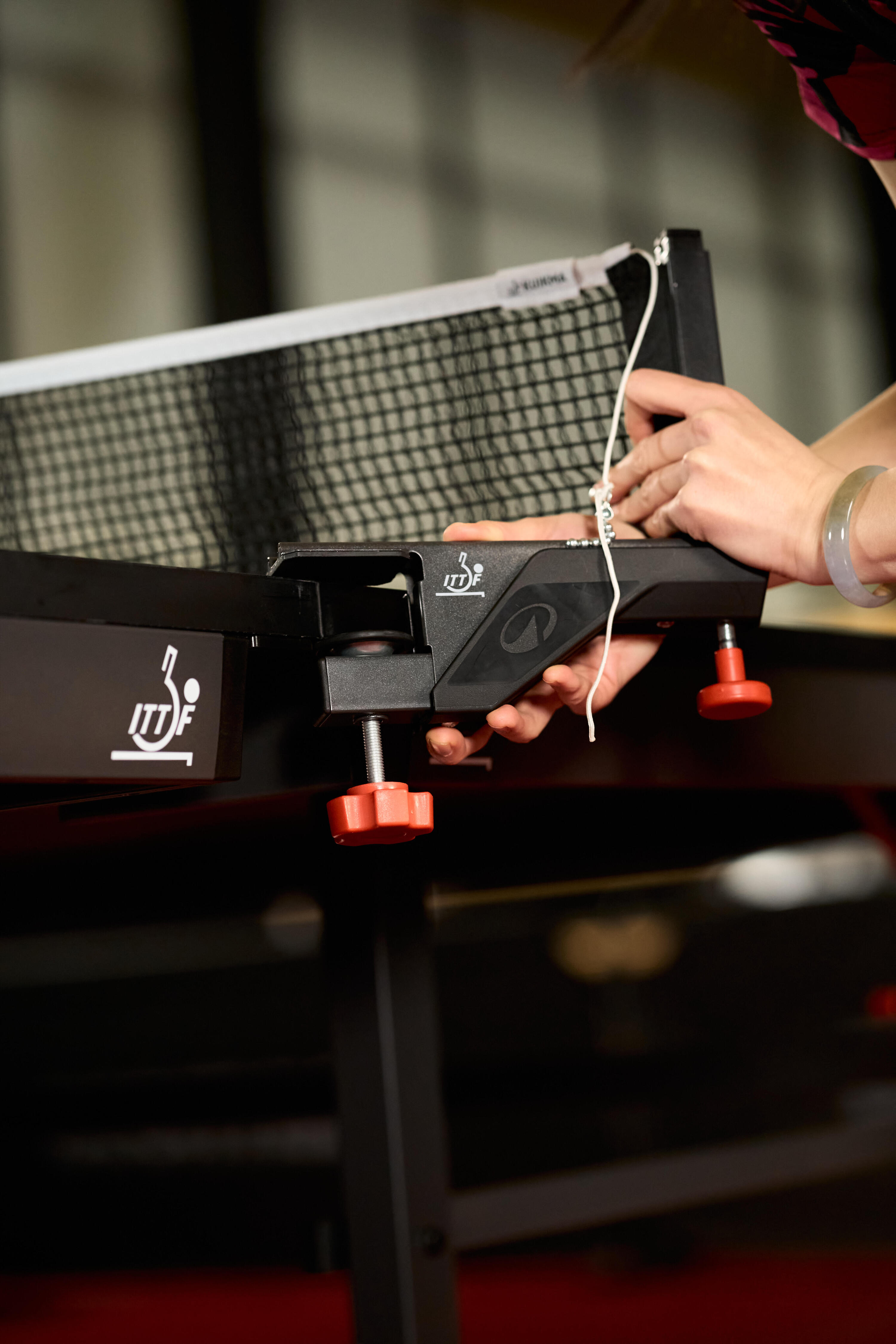 Postes e Rede para mesa de Ping Pong TTPN 990 Pro ITTF 10/12
