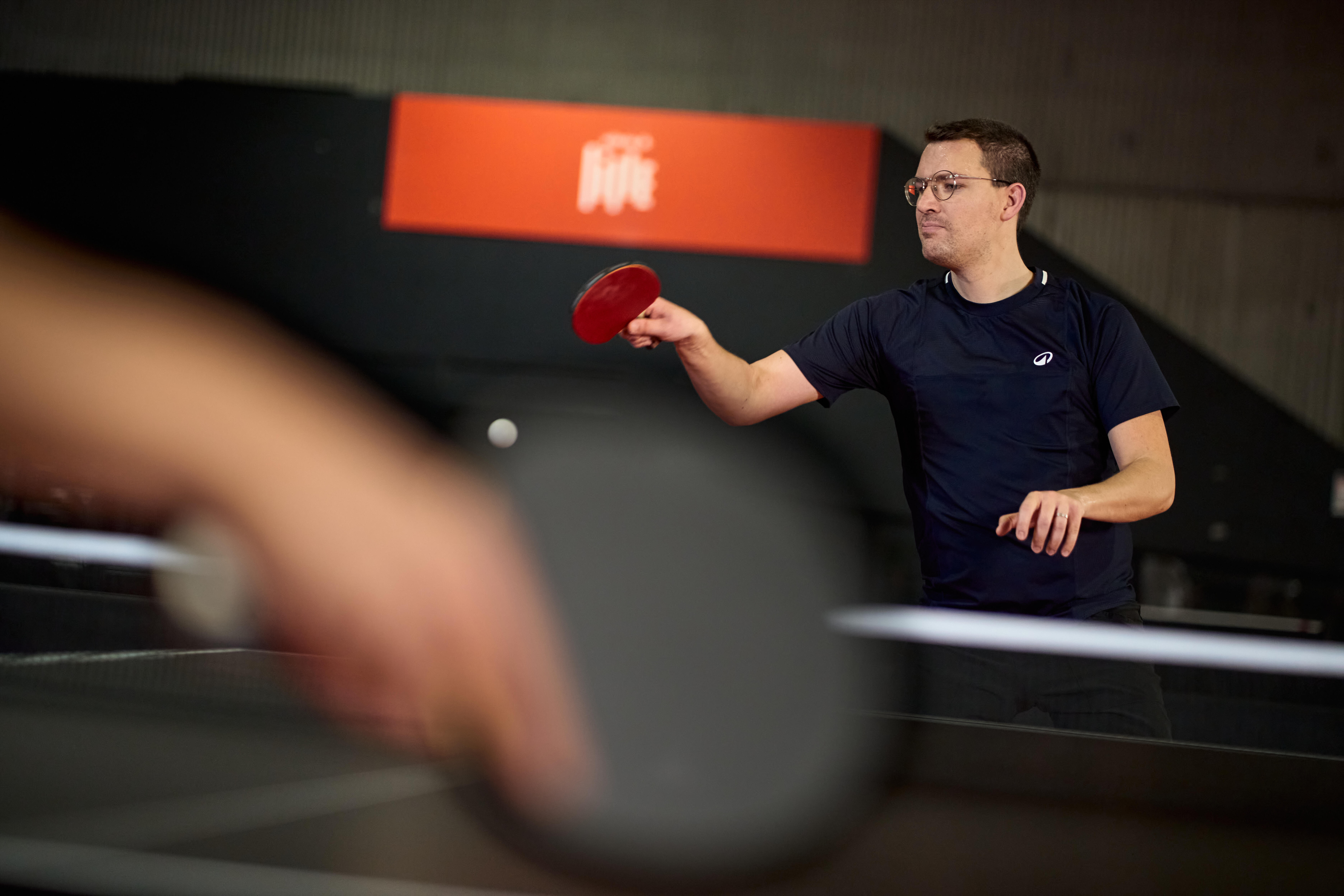 Table Tennis Paddle - TTR 530 5* Spin ITTF Club - KUIKMA