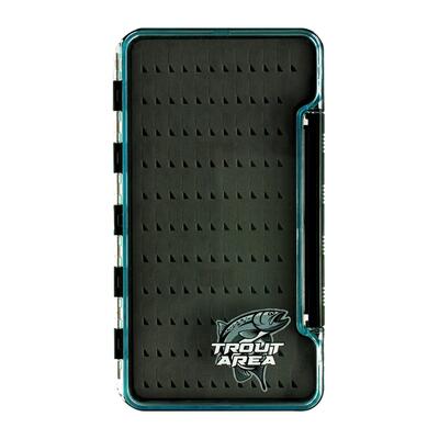Scatola pesca trout area mosca Maver EVA BOX RECAST SPOON trasparente 18x10