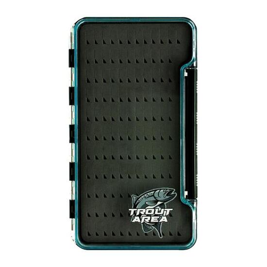 Scatola pesca trout area mosca Maver EVA BOX RECAST SPOON trasparente 18x10