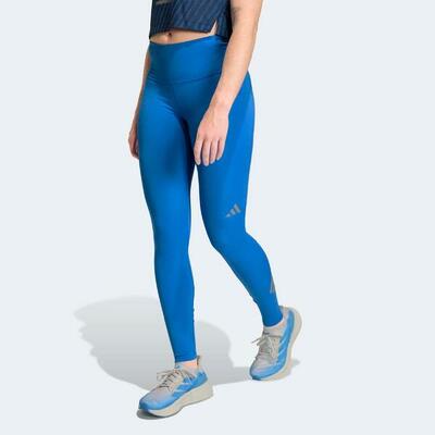 Leggings running donna ADIDAS ADI365 blu