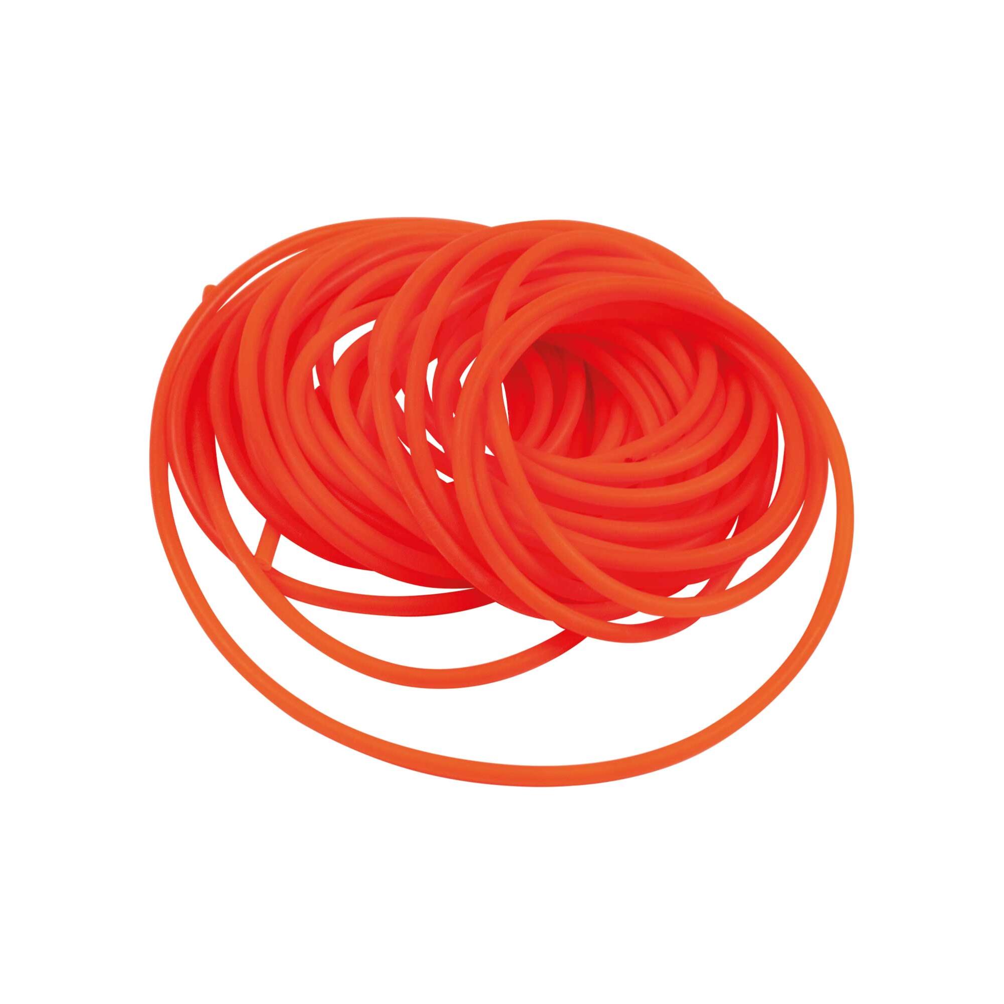 Elastico cavo pesca roubaisienne carpa Maver DUAL CORE MATCH arancione 2,5mm 5m 3/6