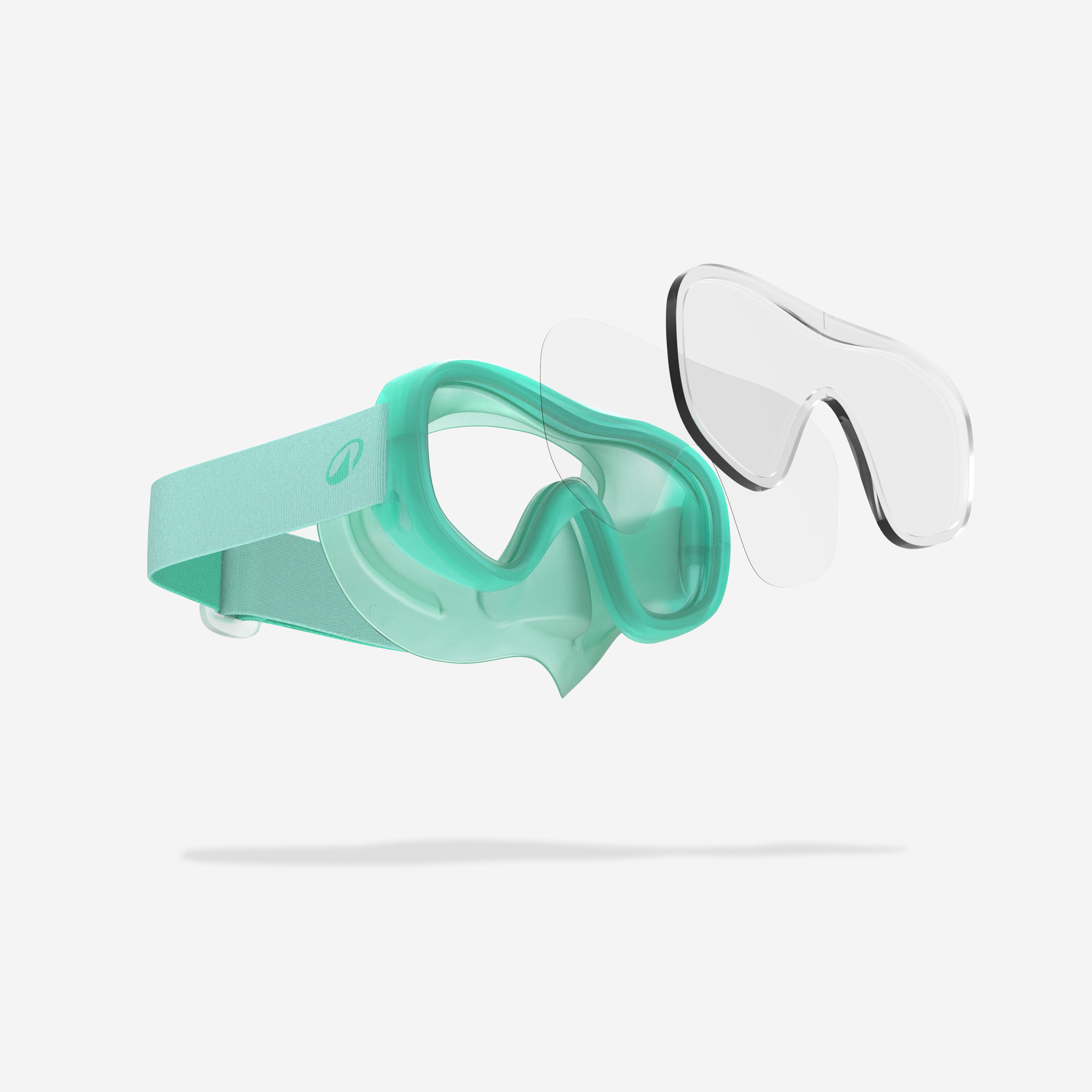 Kids’ Snorkelling Anti-Fog Mask and Valve Snorkel Set, 100 - DECATHLON