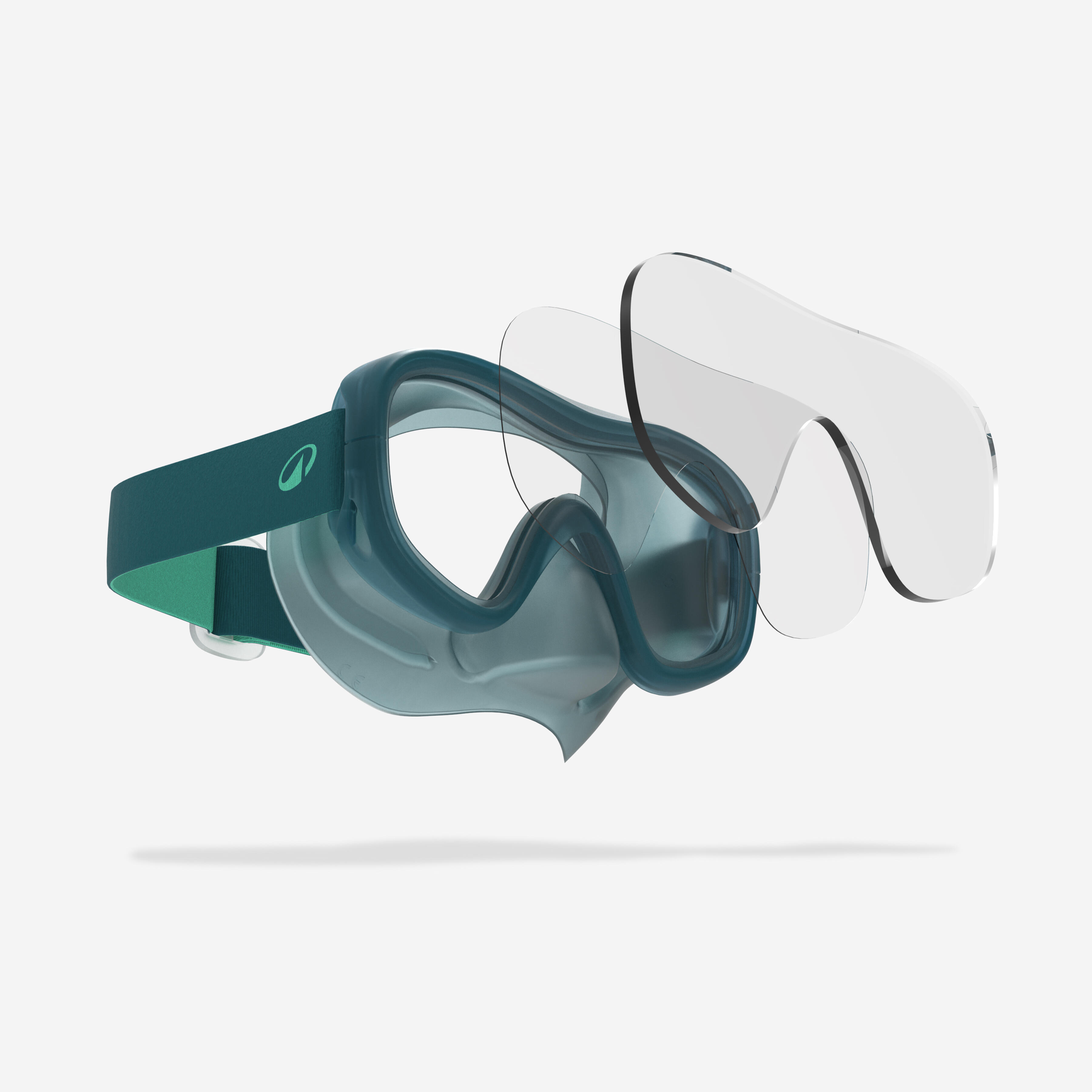 Masque de plongée antibuée, 100 Mono Confort - DECATHLON