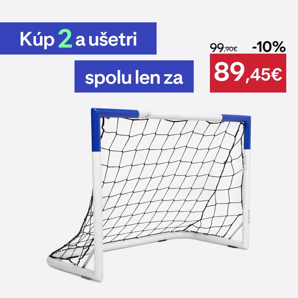 Futbalová bránka Classic 500 veľ. S (80 cm x 40 cm) biela