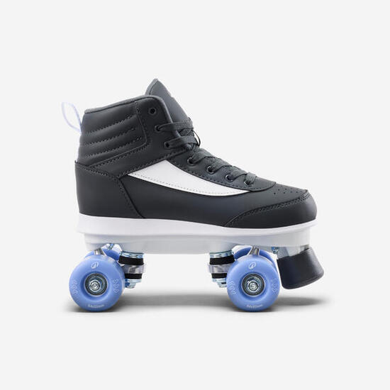 Patin à roulettes enfant quad 100 jr bleu