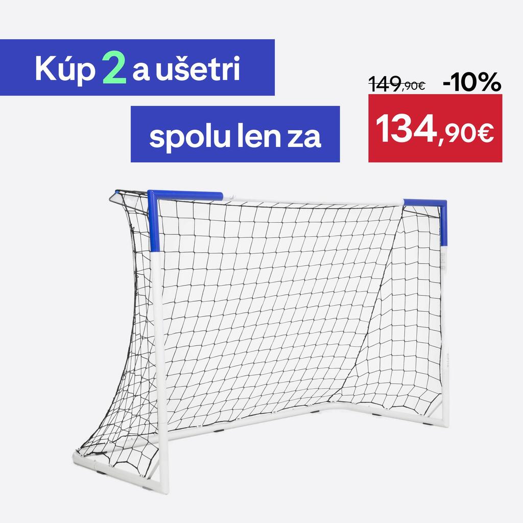 Futbalová bránka Classic 500 veľ. M (180 cm x 120 cm) biela
