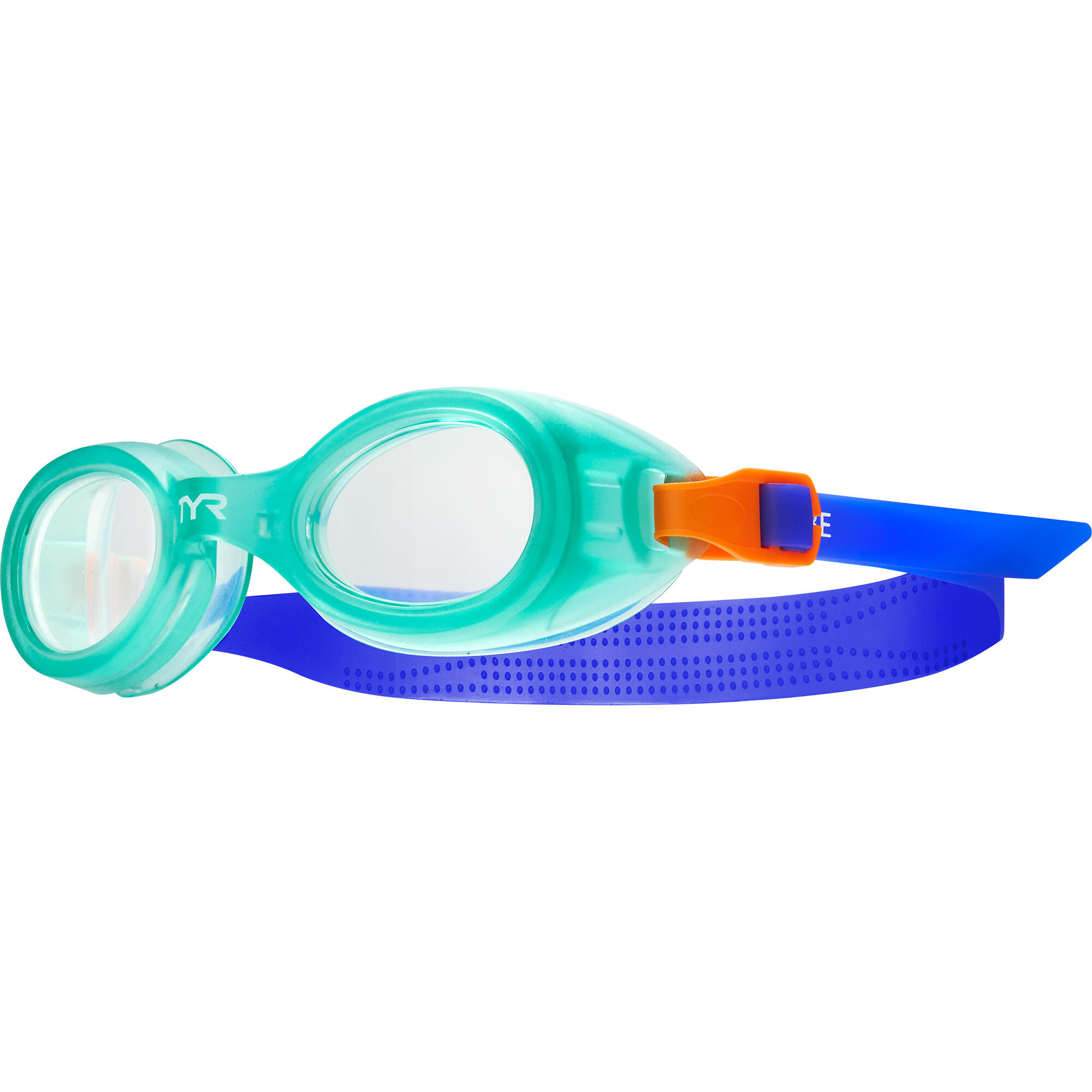 Okularki TYR Aqua Blaze Green/Orange