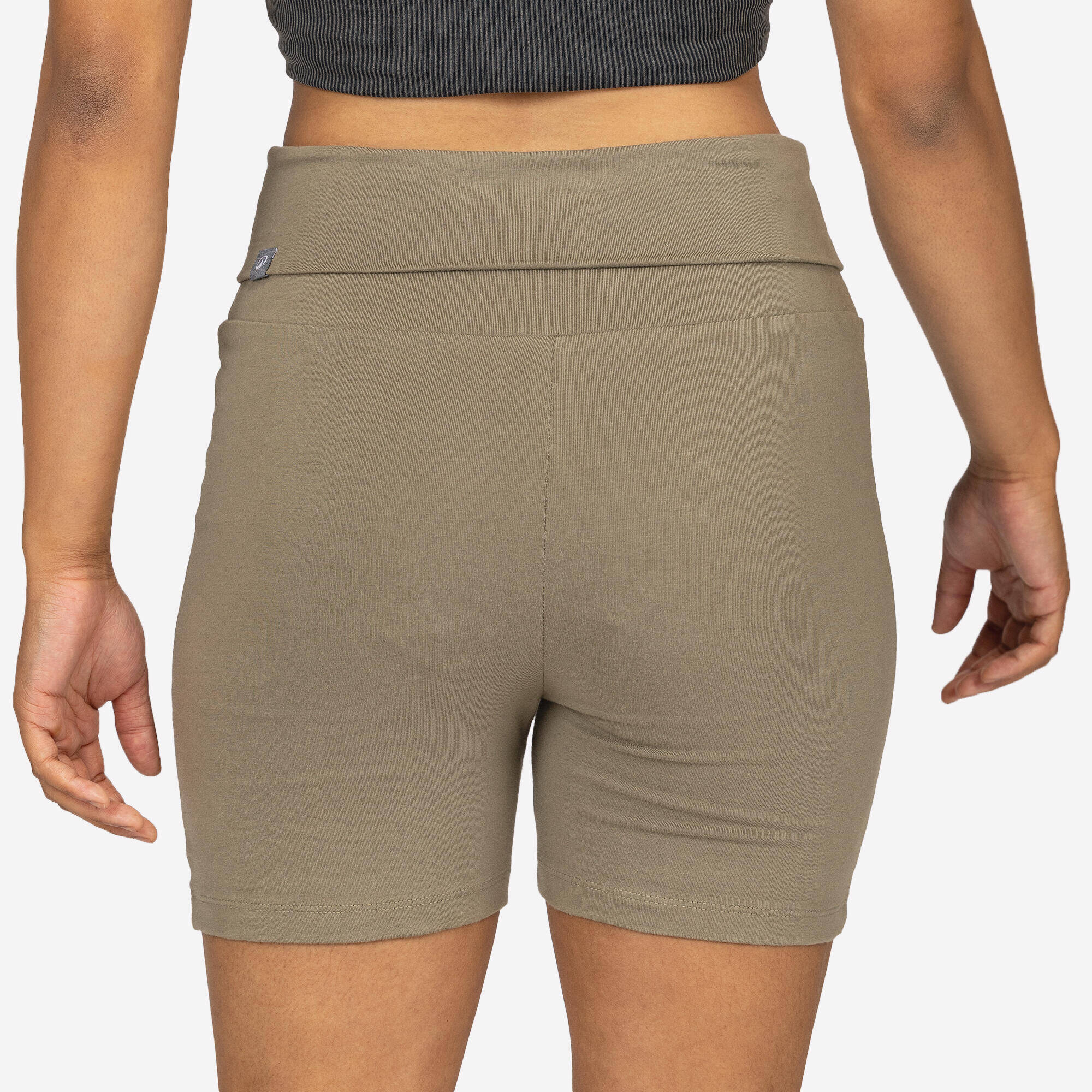 Women's High-Waisted Soft Yoga Shorts -  4