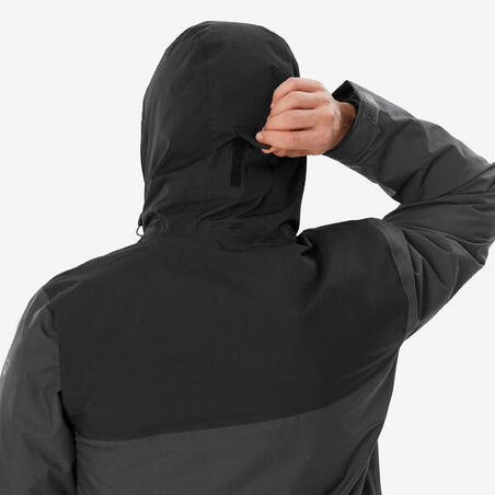 Куртка 3 в 1 непромокаемая для многодневного треккинга TRAVEL 100 0°C мужская