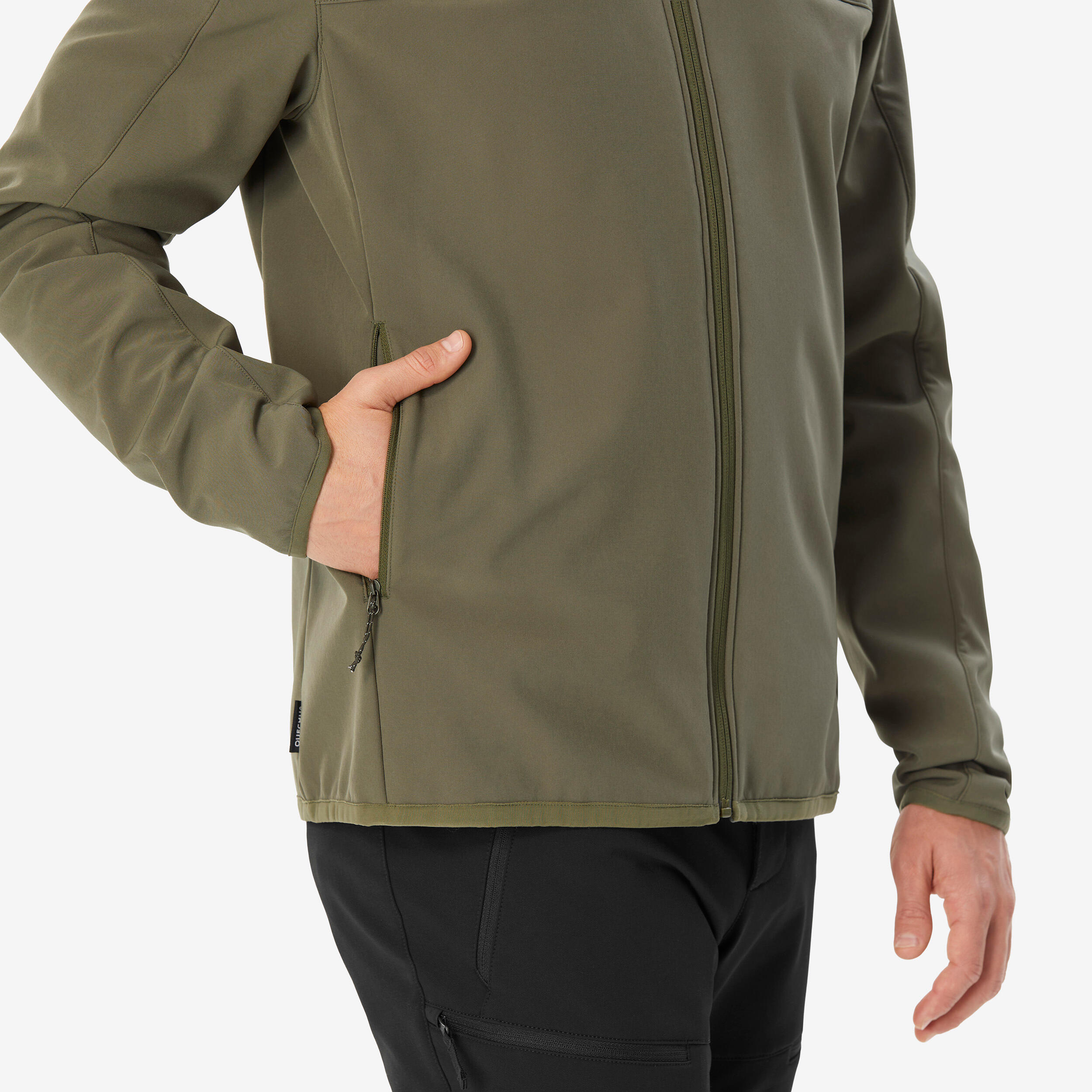 Kurtka Softshell trekkingowa męska Forclaz MT100  4/13