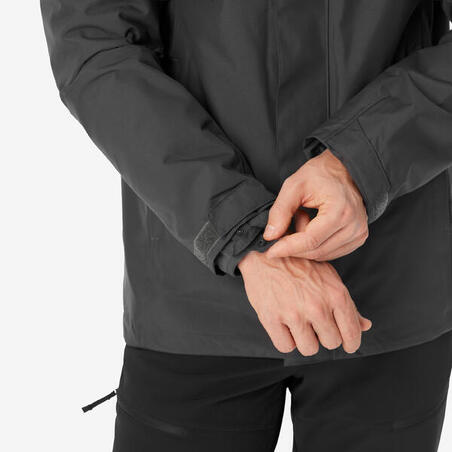 Куртка 3 в 1 непромокаемая для многодневного треккинга TRAVEL 100 0°C мужская