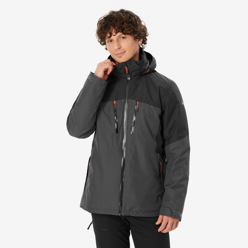 Veste 3en1 de randonnée -10°C imperméable homme, MH500 Mountain gris