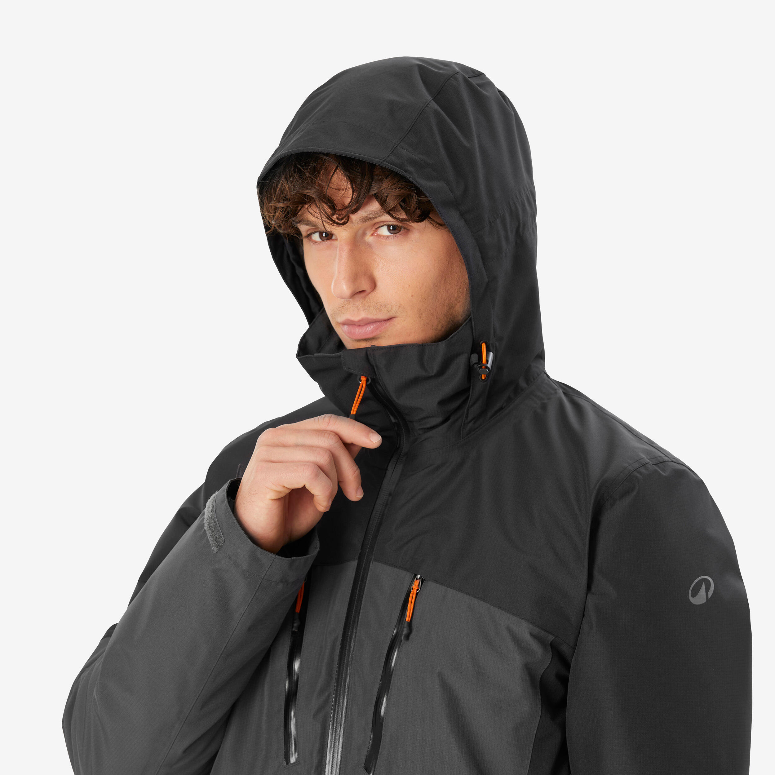 Manteau imperméable de randonnée 3 en 1 homme, MH 500 Mountain 8/21