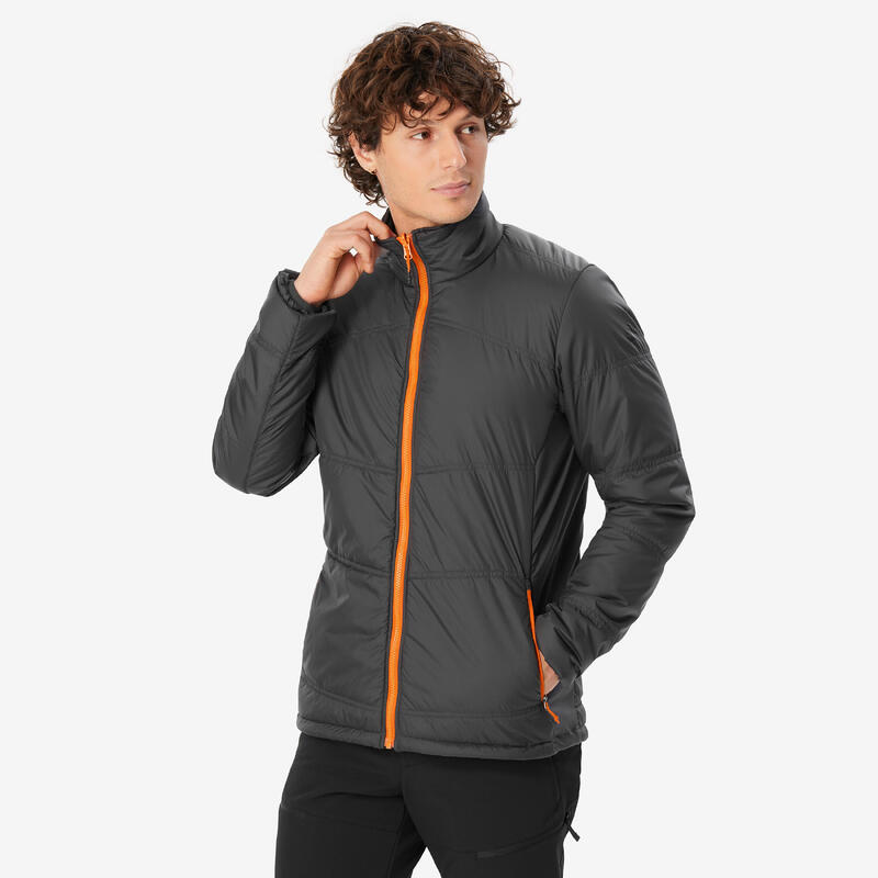 Erkek Su Geçirmez Outdoor Kar Montu/Kışlık Mont - Gri - MH500 -10 °C