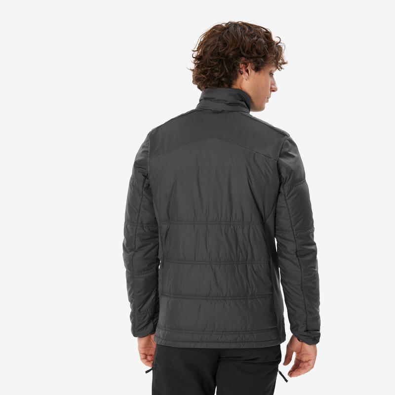Erkek Su Geçirmez Outdoor Kar Montu/Kışlık Mont - Gri - MH500 -10 °C