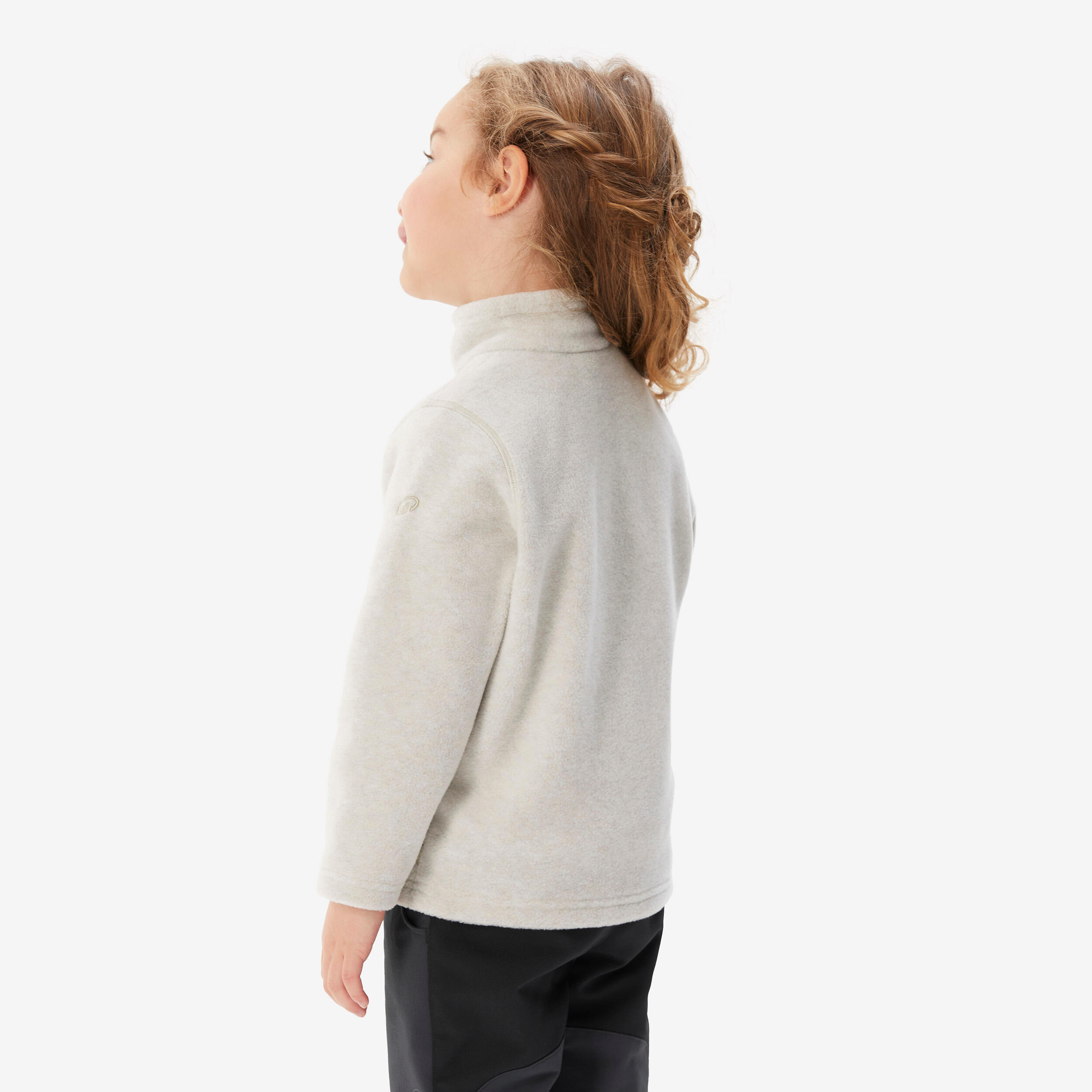 Kids’ Fleece Hiking Jacket, MH 100 Age 2–6 - QUECHUA