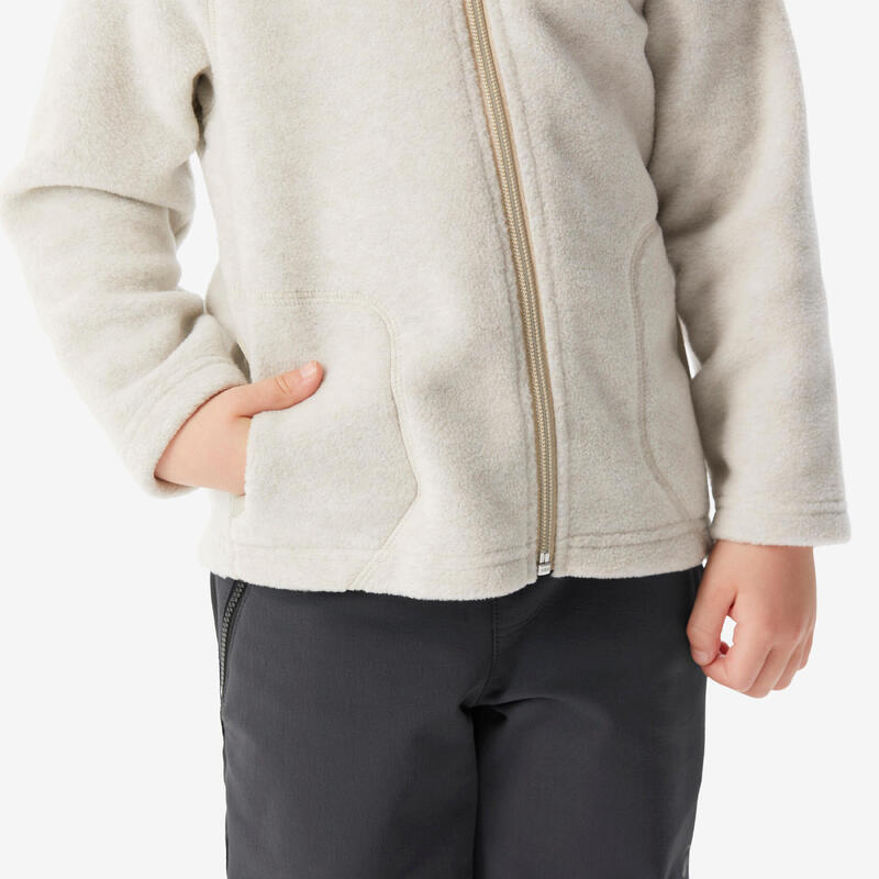 Çocuk Outdoor Polar Mont - Bej - 2/6 Yaş - MH100