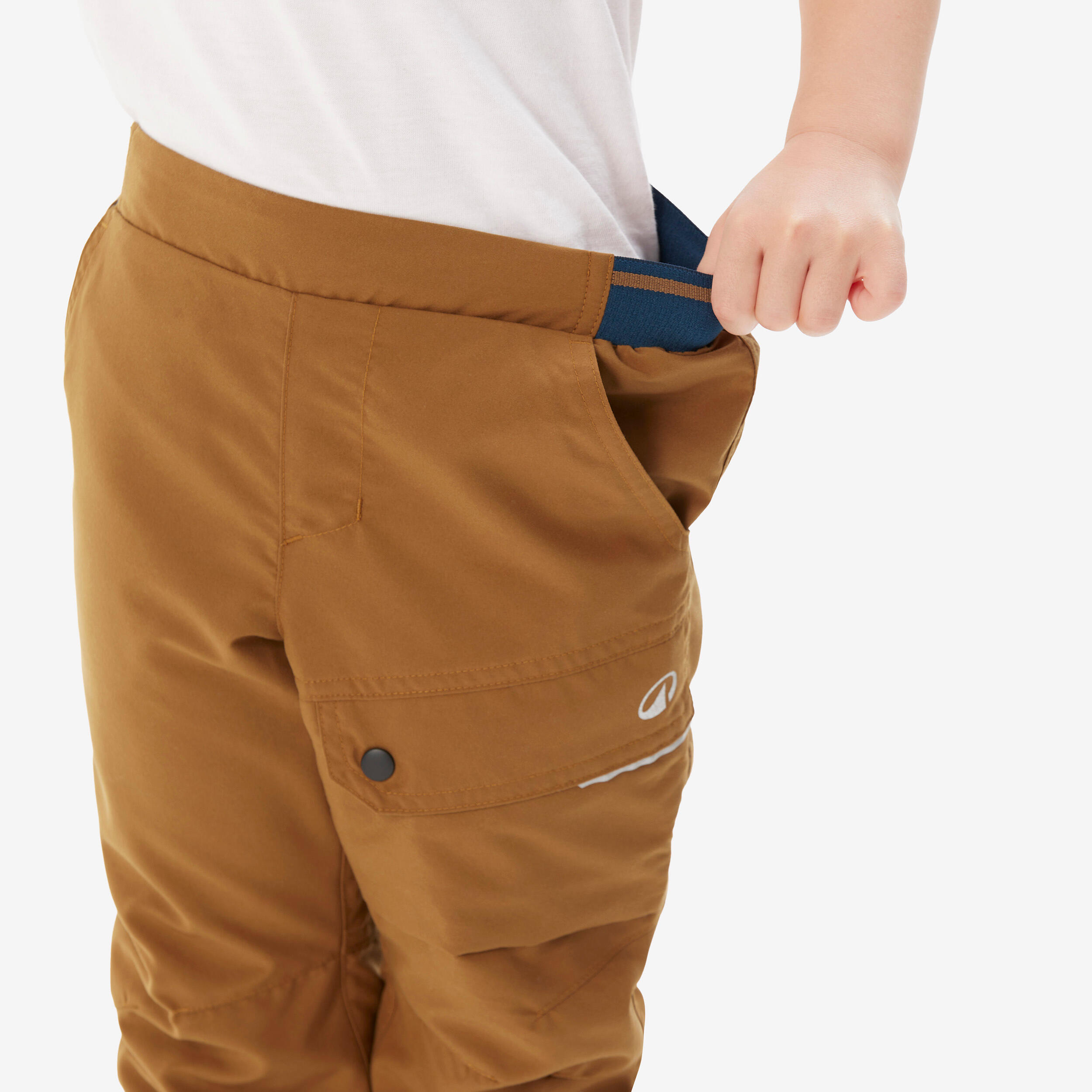 Kids’ Water-Repellent Hiking Pants, SH 100 Age 2–6 - QUECHUA