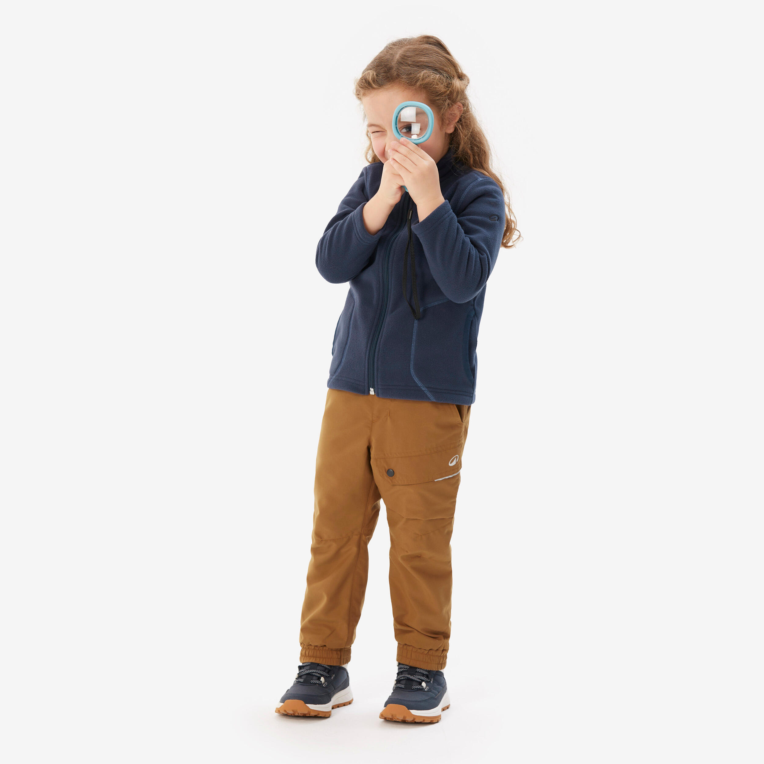 Kids’ Water-Repellent Hiking Pants, SH 100 Age 2–6 - QUECHUA