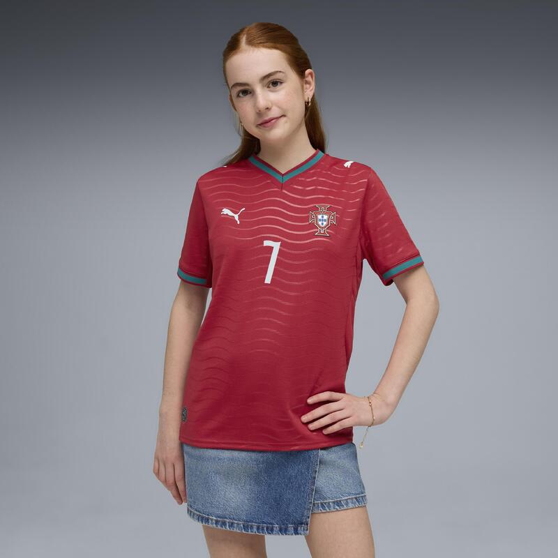 Tricou Replica Portugalia Cupa Mondială 2026 Floqué Ronaldo 7 Copii