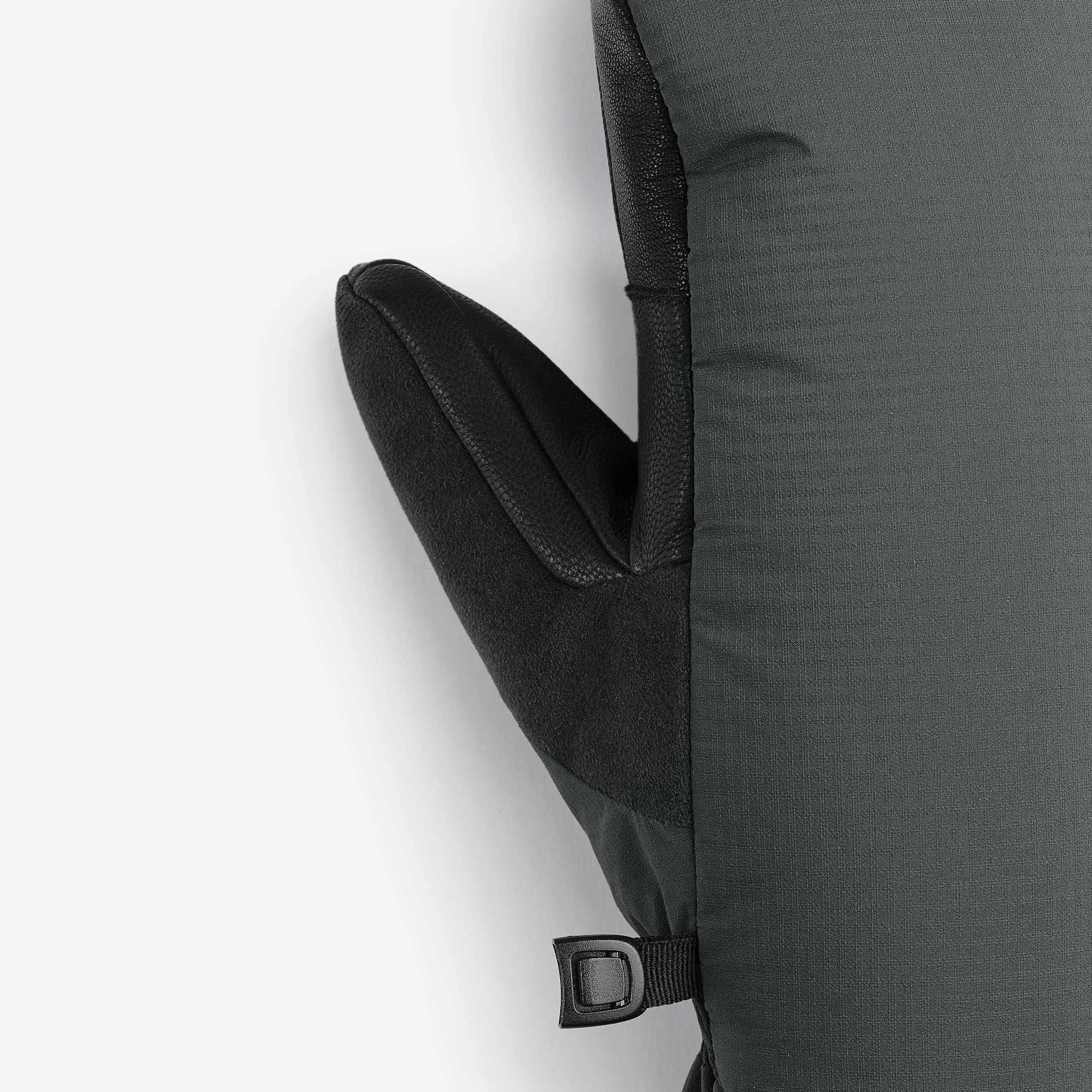 Manoplas de esquí cálidas adulto, SKI500 verde oscuro  5/7