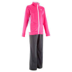 Survêtement gym fille Gym'Y fushia