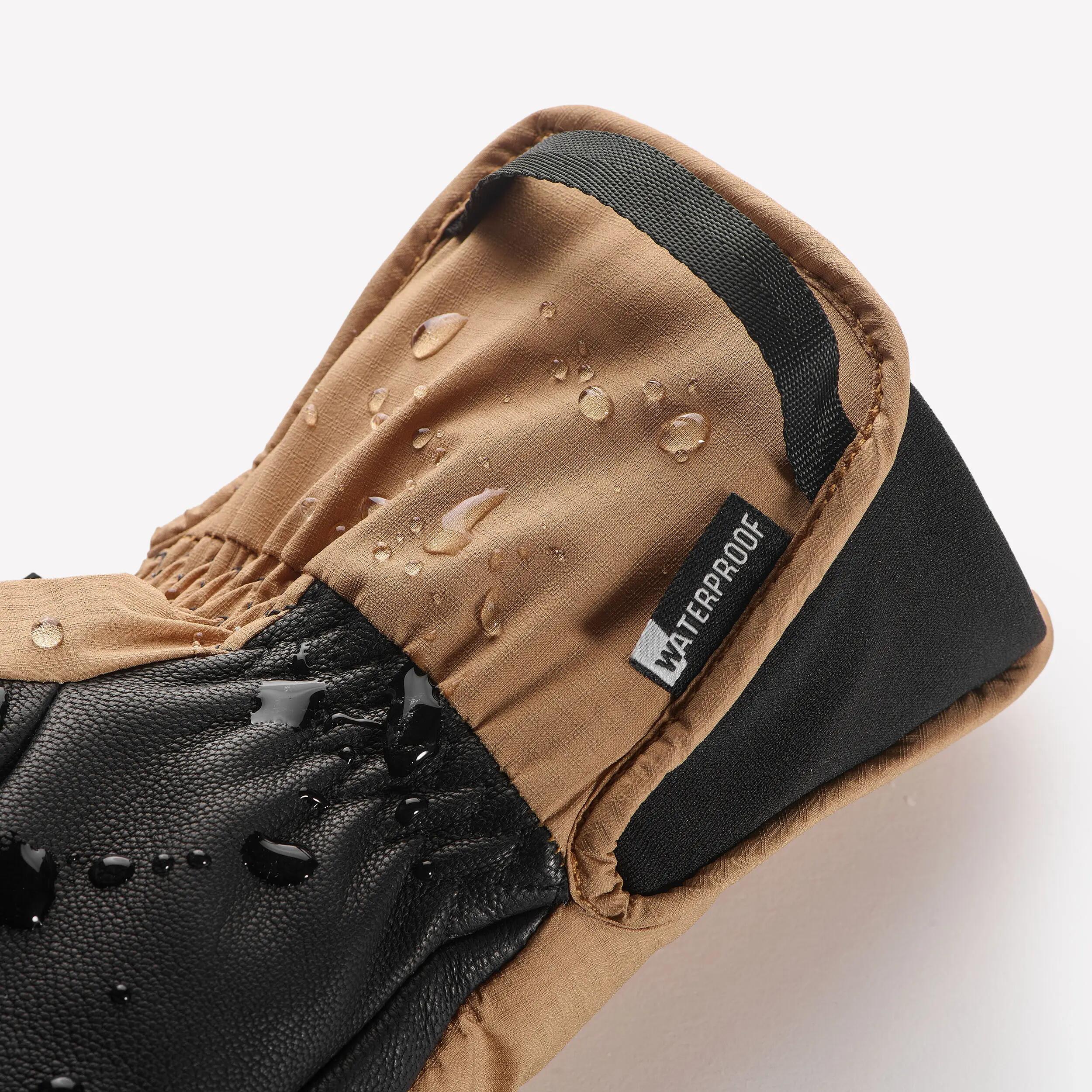 Warm and Waterproof Ski Mittens, 500  3/6