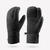 Gant de ski de fond chaud adulte, 500 noir