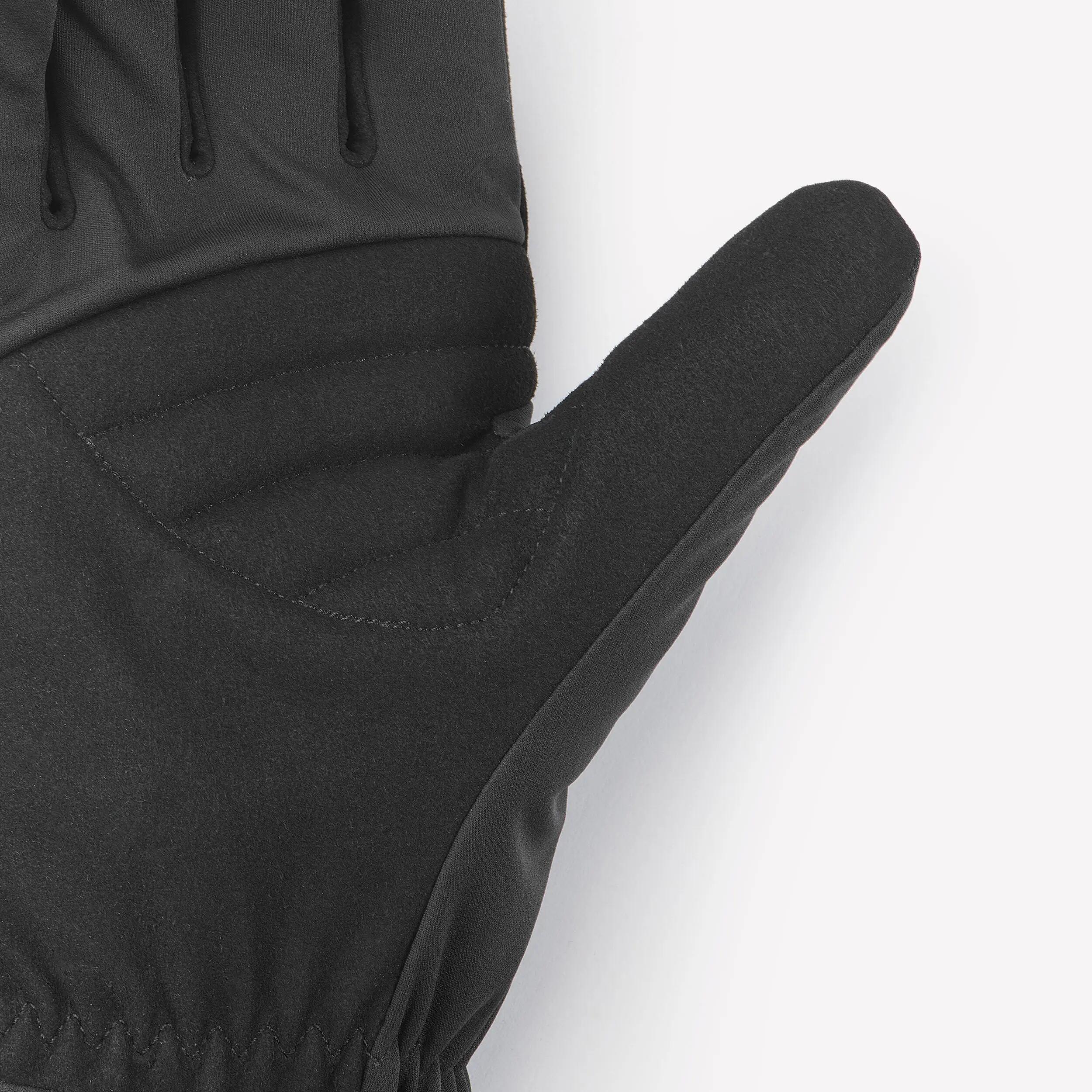 Gants de ski de fond chauds adulte, XCS 100 noir et blanc 3/6