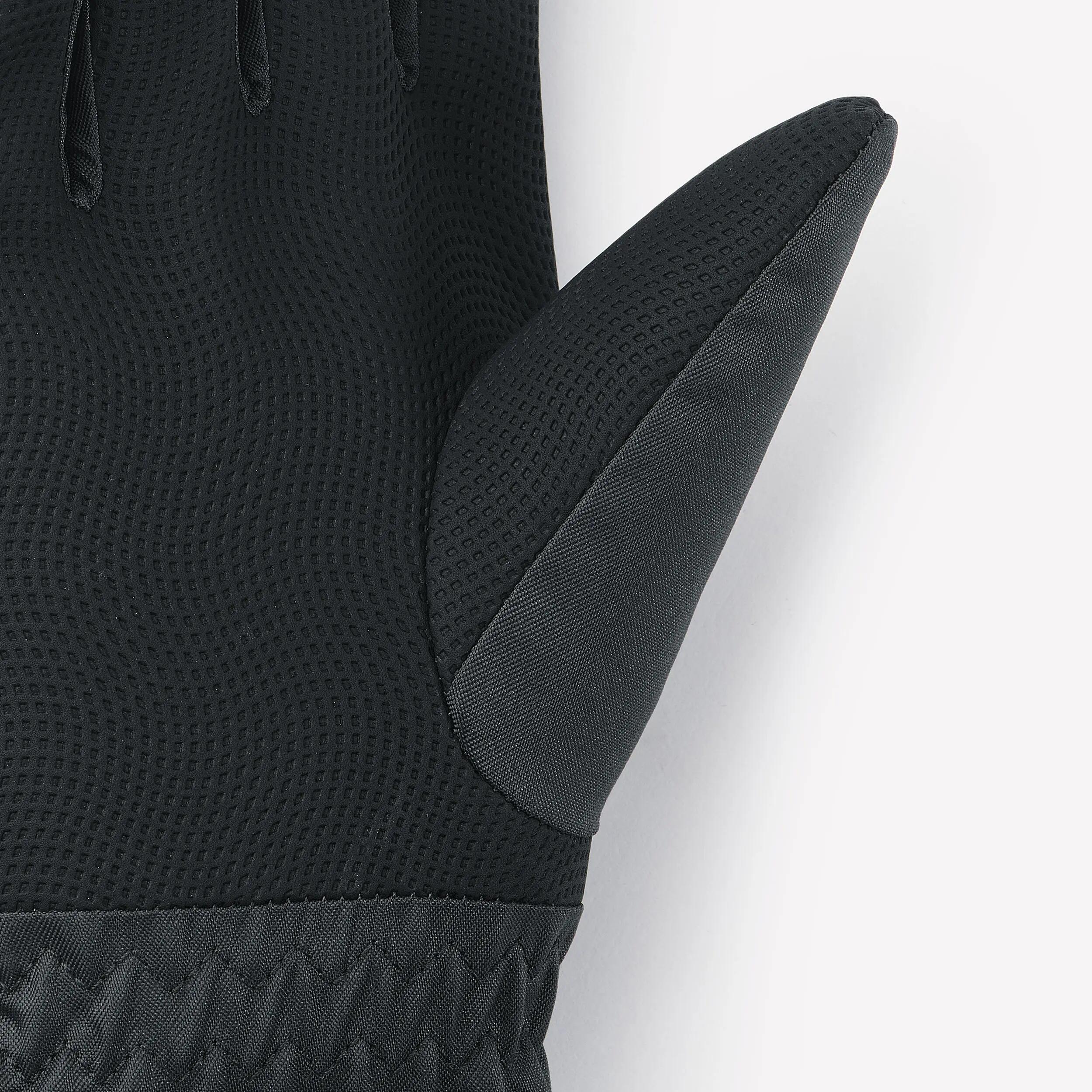 Gants de ski chauds et imperméables enfant, 100 gris carbone 4/5