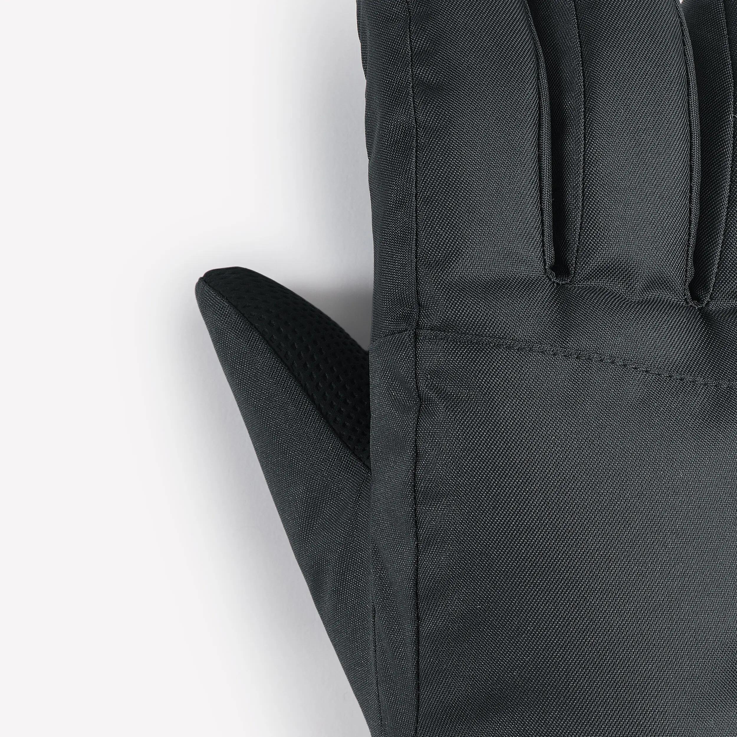 Gants de ski chauds et imperméables enfant, 100 gris carbone 3/5