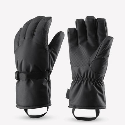 Gants de ski enfant 6-14 ans à partir de 29 % de polyester recyclé, GL 500 bleu