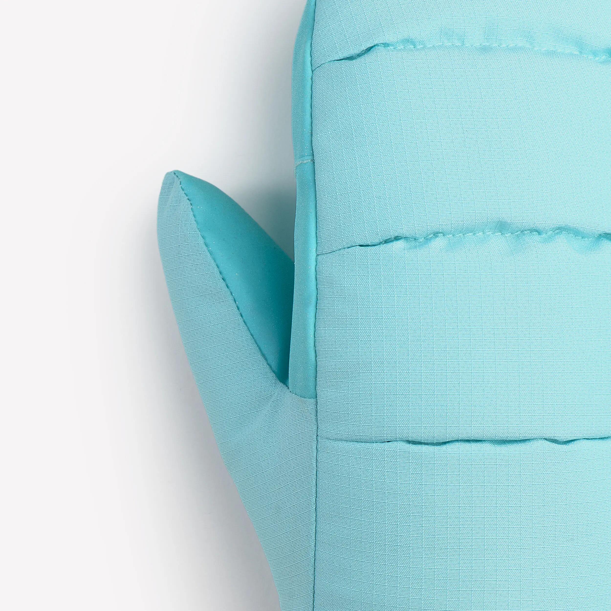 Moufles de ski imperméables enfant 4 à 8 ans, 500 turquoise 3/7