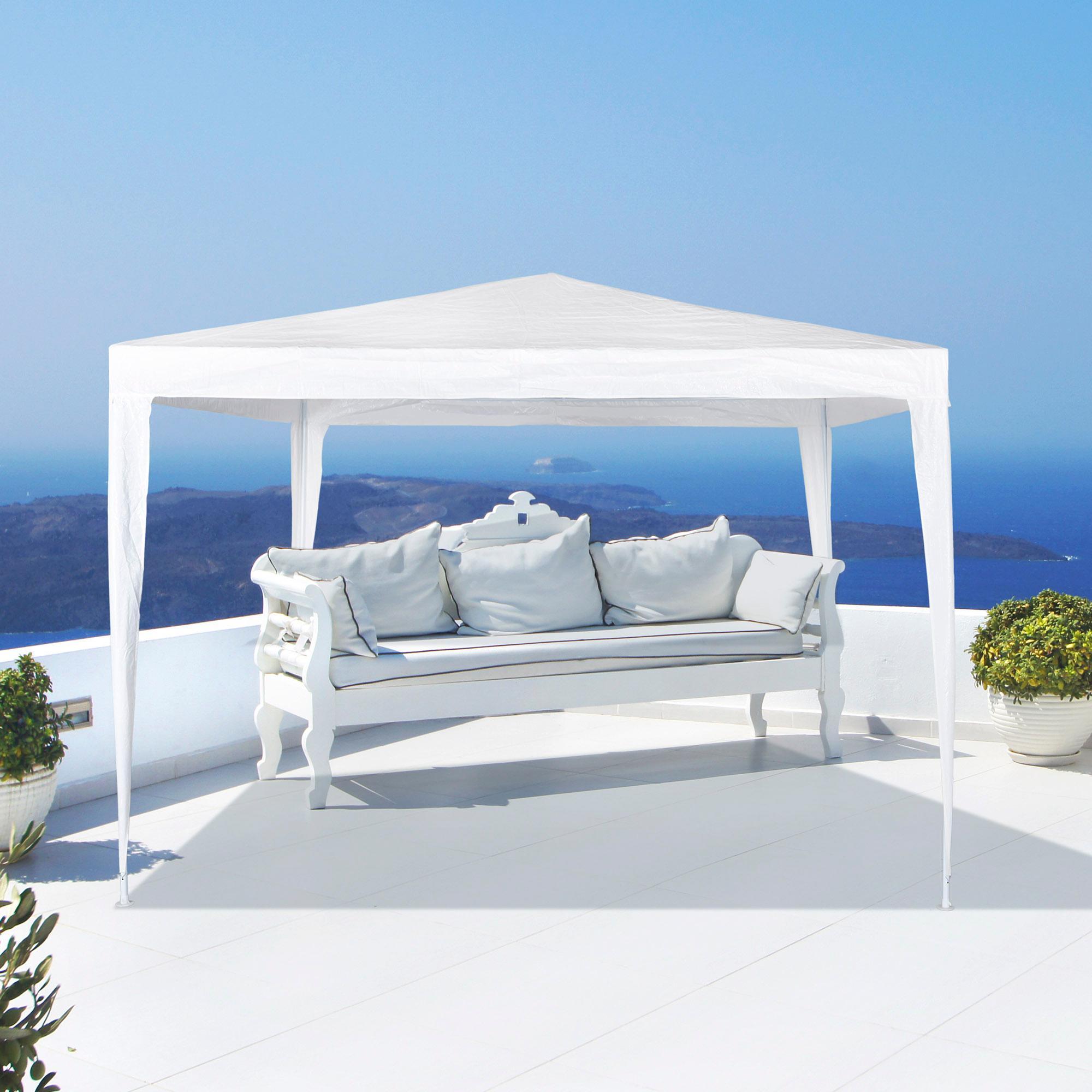 Segunda vida - Carpa 300X300X250 cm Poliester Blanco -CD 6/7