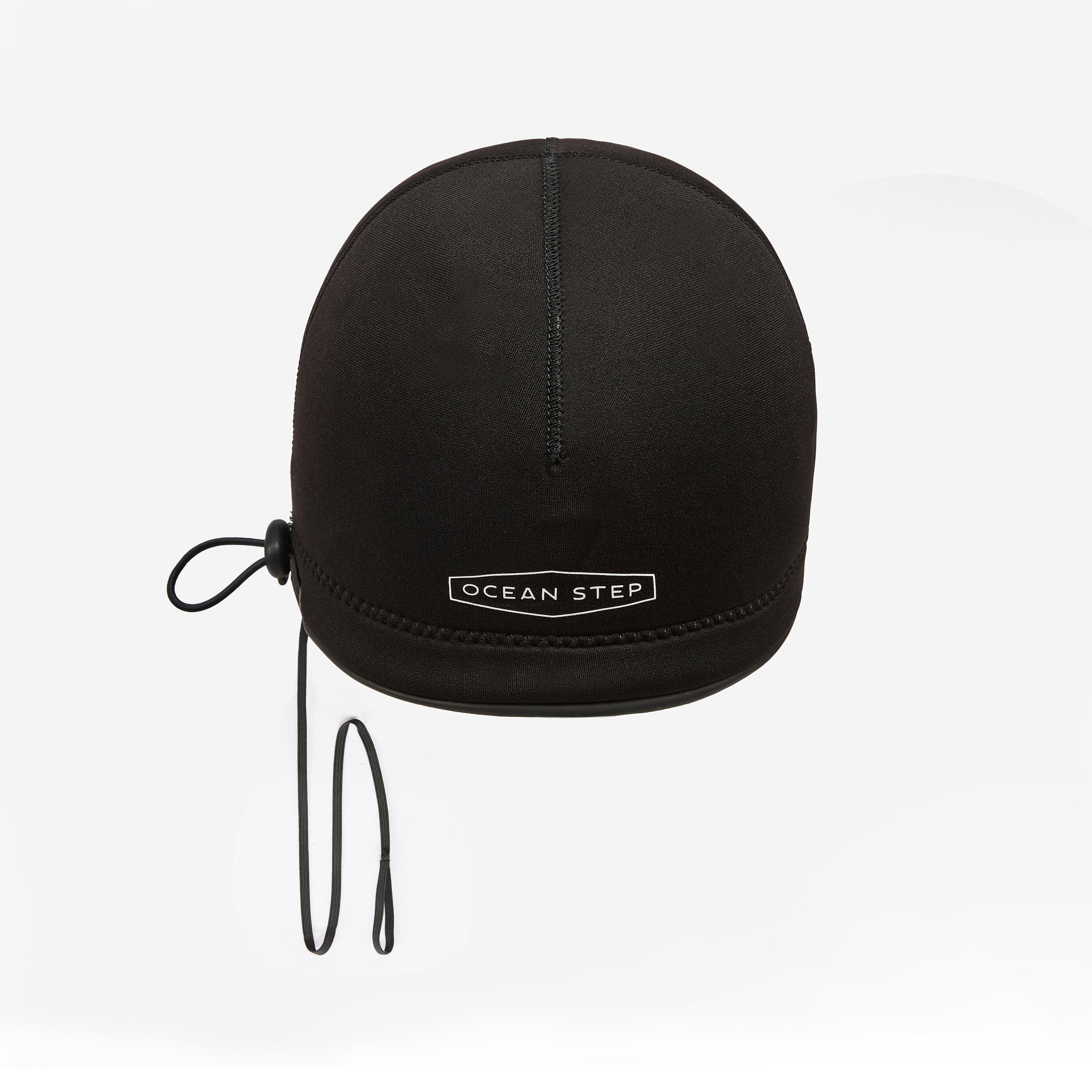 Bonnet néoprène 3mm longe-côte, Duobeanie noir 4/5