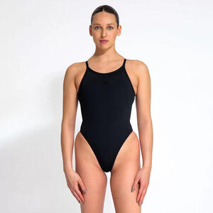 Bañador mujer natación comfort kraken negro - CD