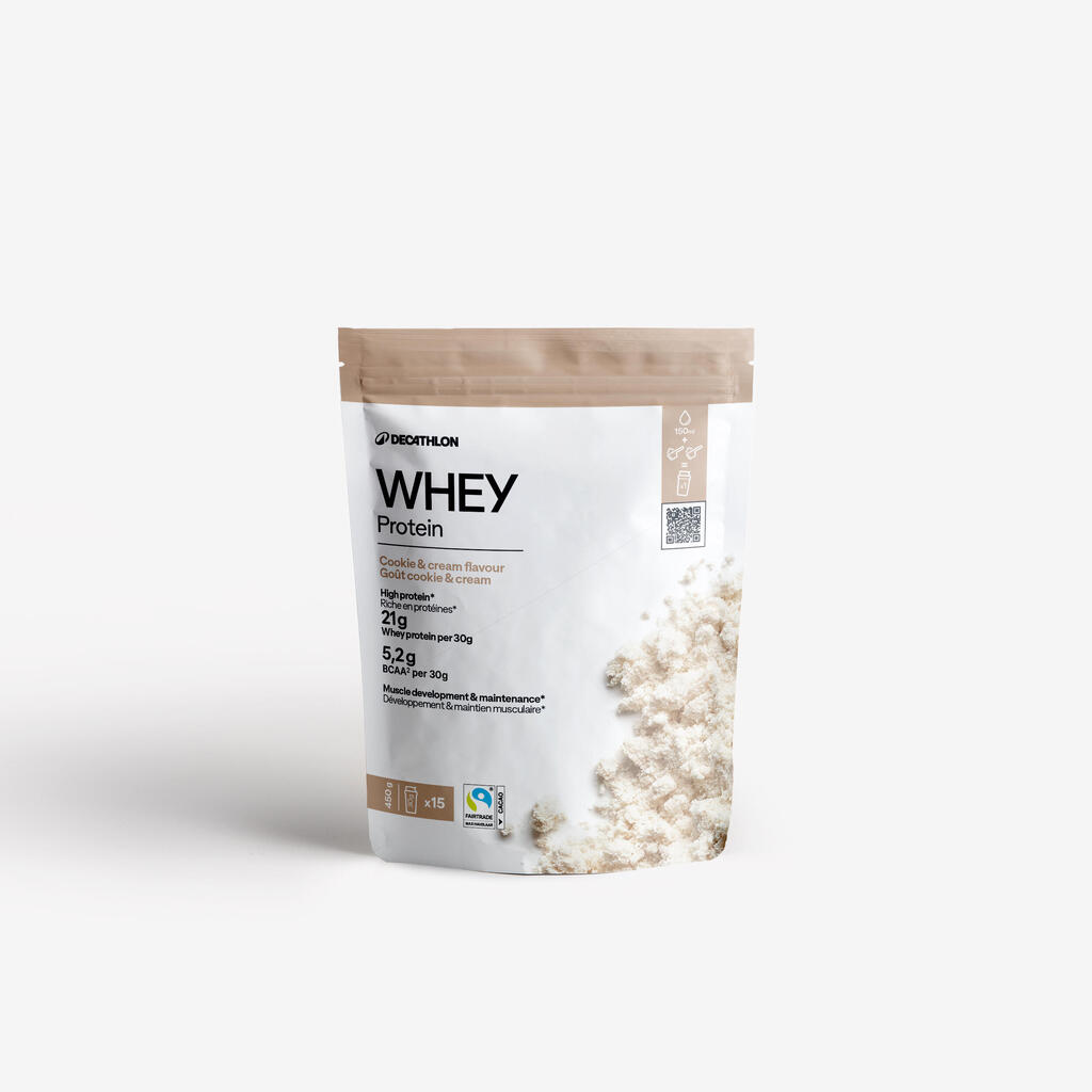 WHEY PROTEIN COOKIES & CREAM 450G