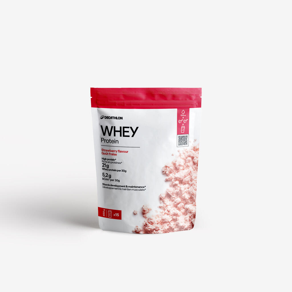 Strawberry whey protein 450g
