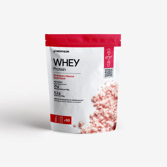 Whey protein fraise 900g