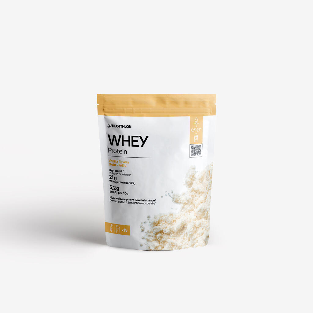 Whey protein vanille 450g
