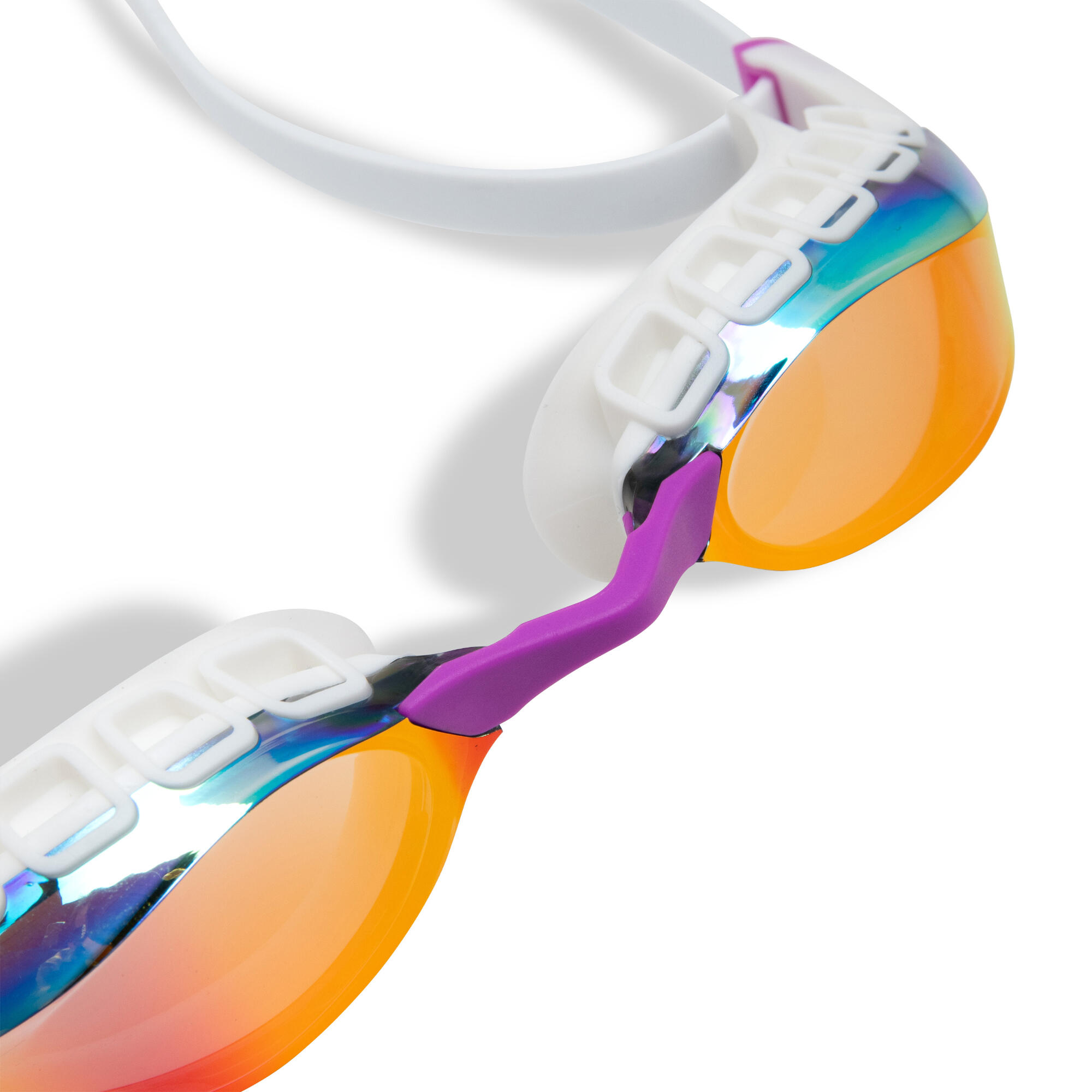 Gafas Natación Arena Air Sonic Blanco Cristales Espejo 2/4