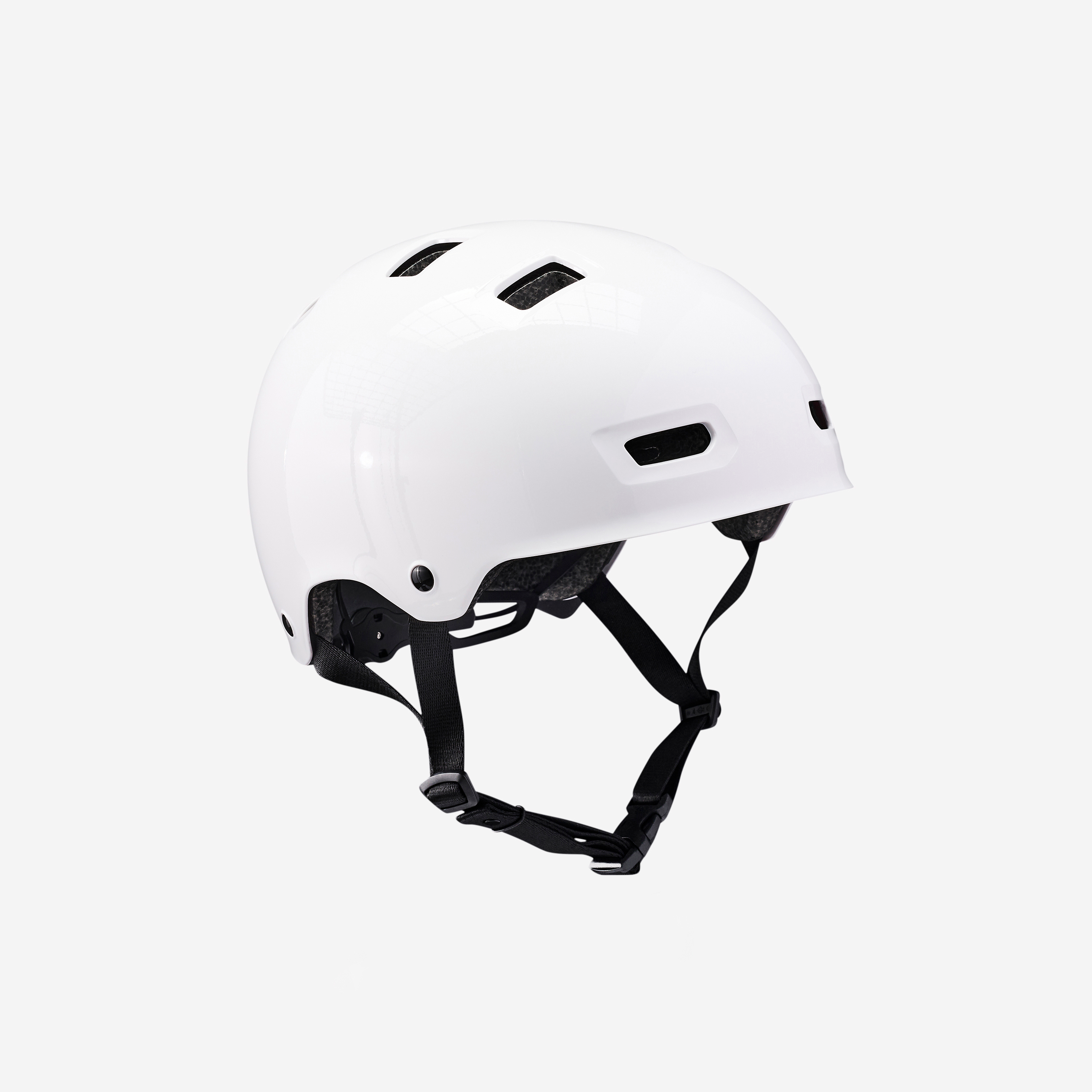 Casque roller skateboard trottinette mf500 blanc - Oxelo