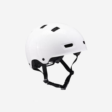 Casque roller skateboard trottinette MF500 bridal pink